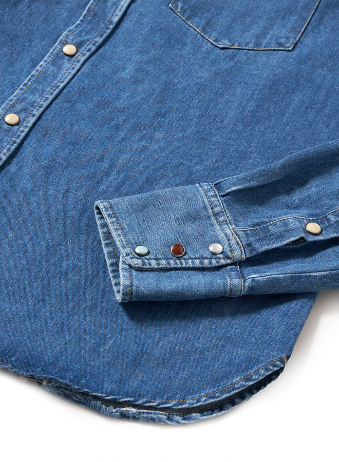 Ntex Texan Denim Shirt Stone Wash