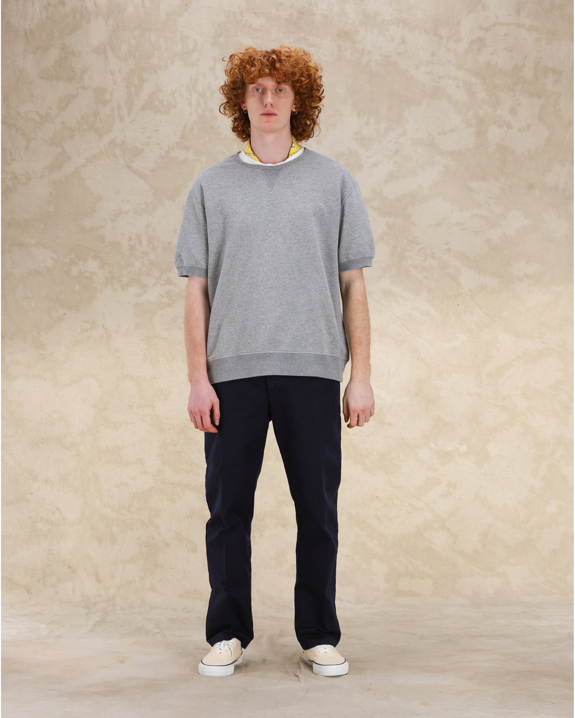 Ohio Brushed Jersey Short Sleeves Sweatshirt