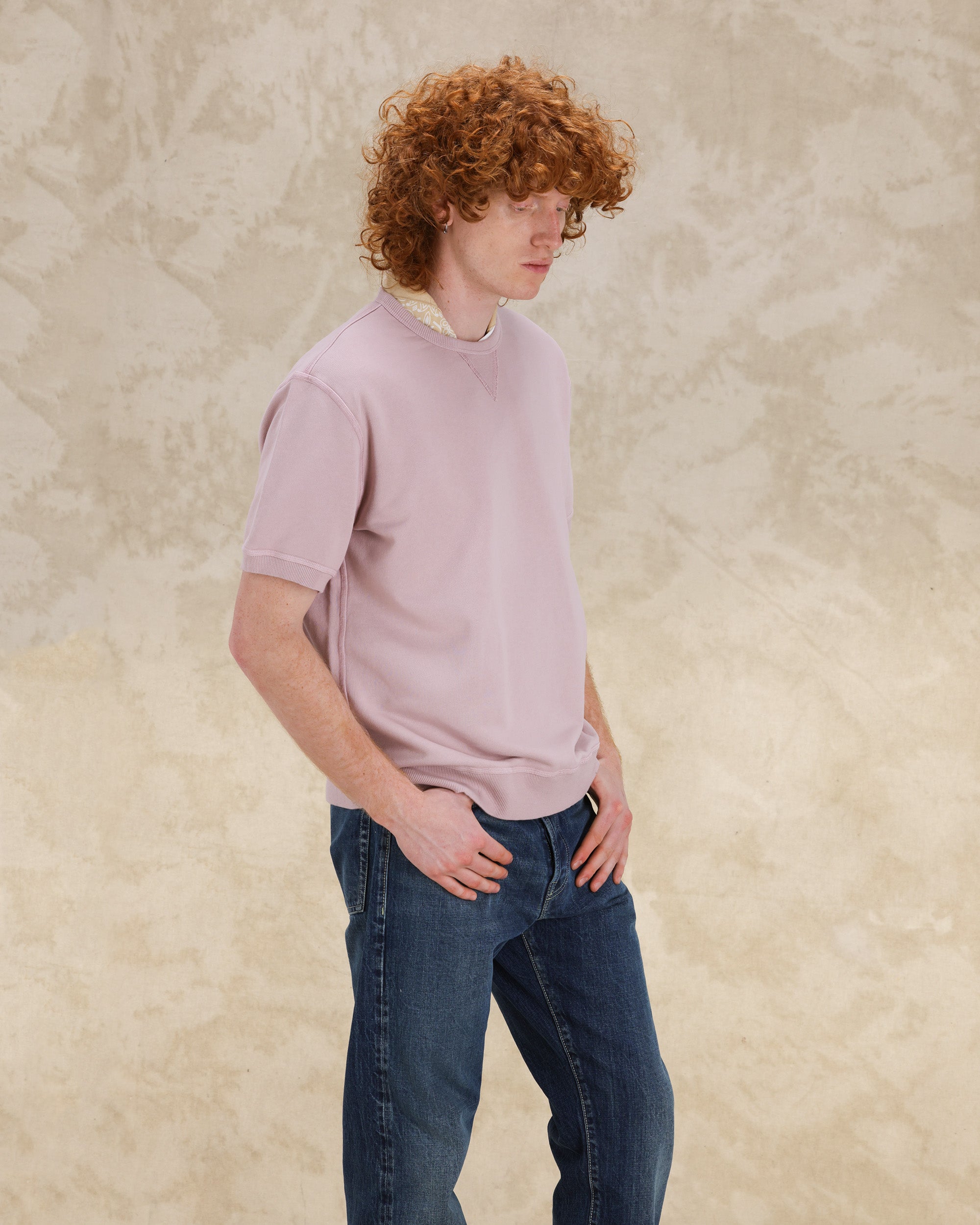 Ohio Brushed Jersey Short Sleeves Sweatshirt