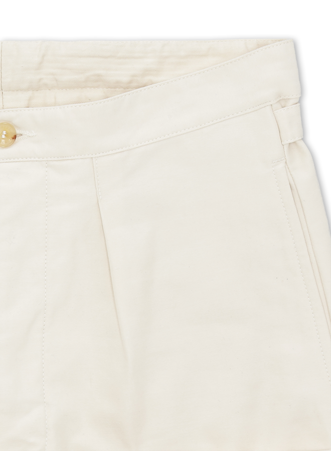 Oklahoma Pantaloni In Canvas di Cotone Rovesciato