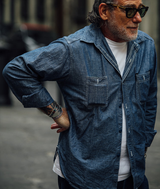Otero Camicia In Chambray