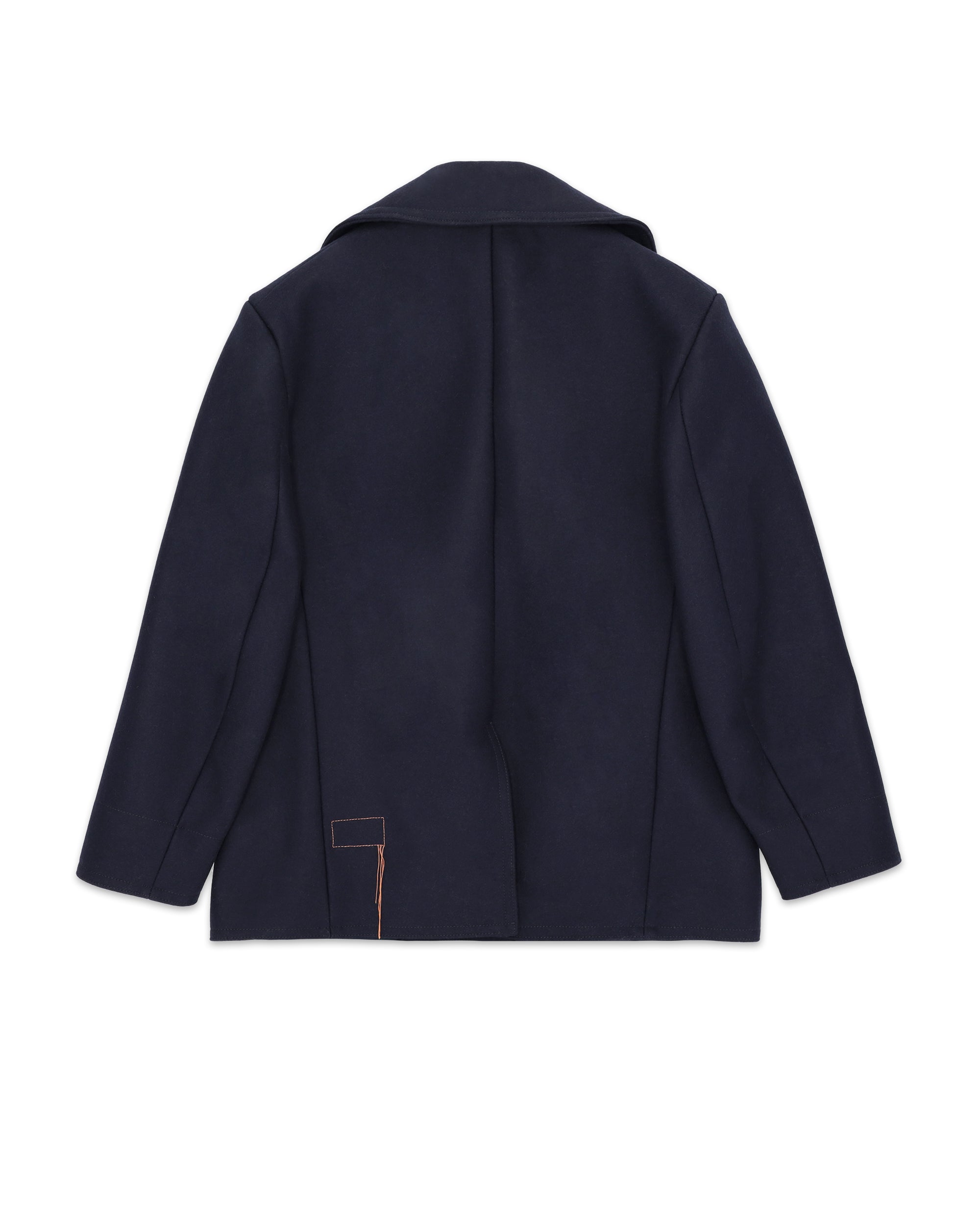 Peacot Jacket Double-breasted Wool