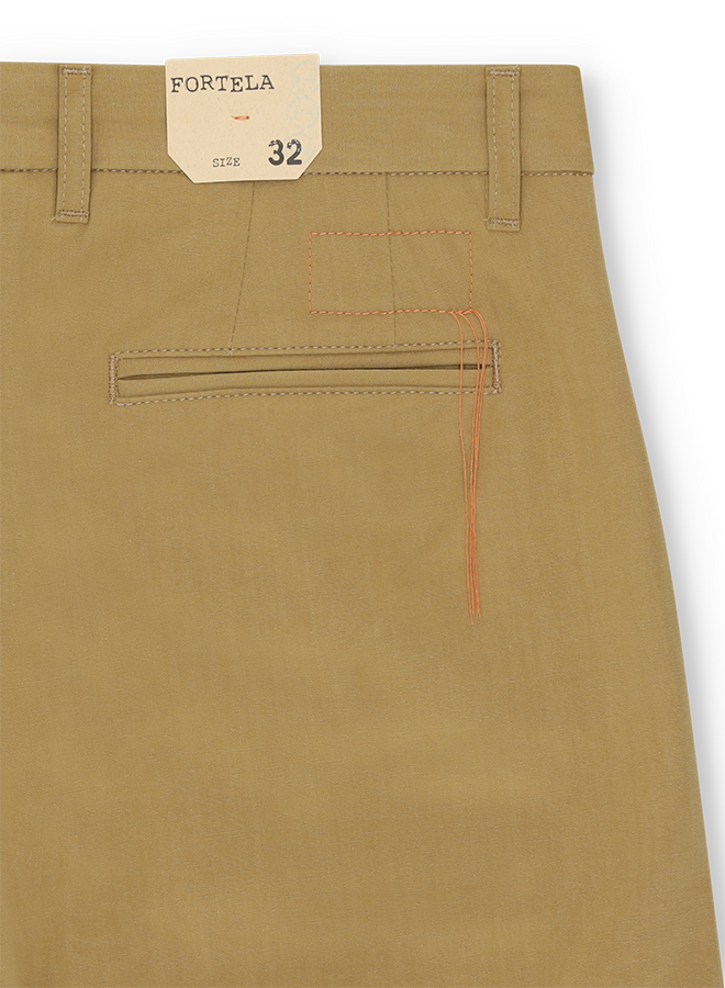 Pences Cotton Trousers with Pences