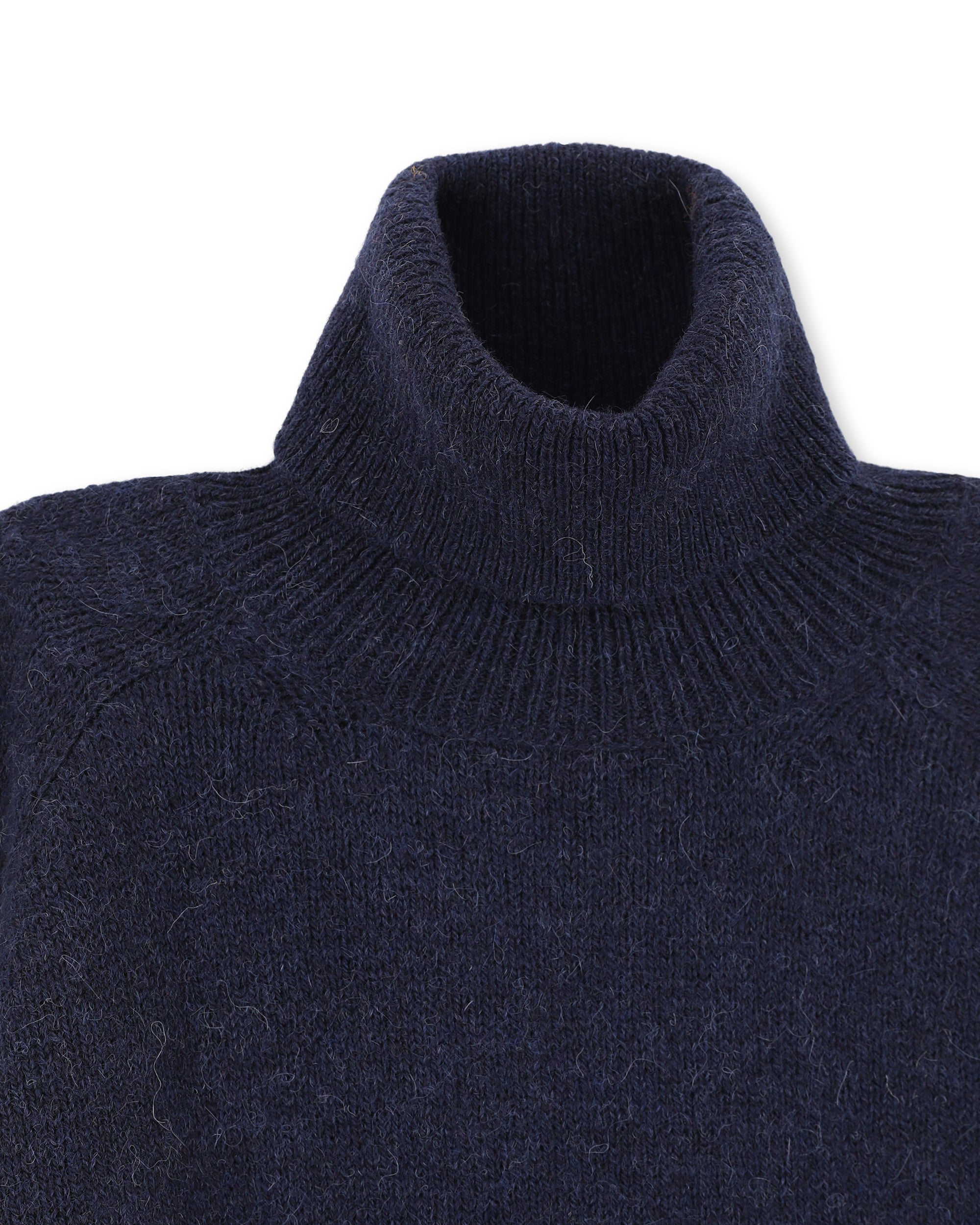 Piero High Neck Alpaca Wool Sweater