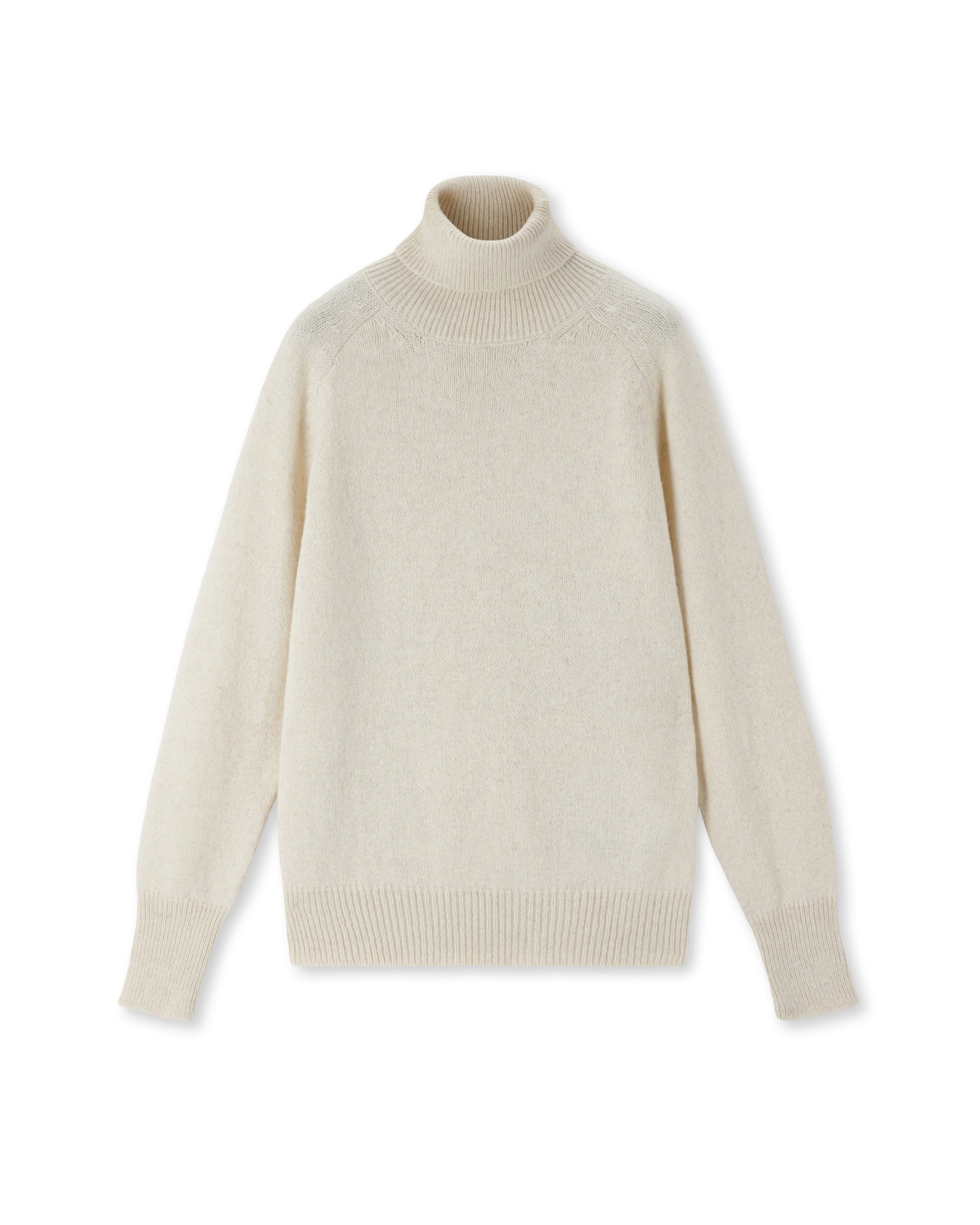 Piero High Neck Alpaca Wool Sweater