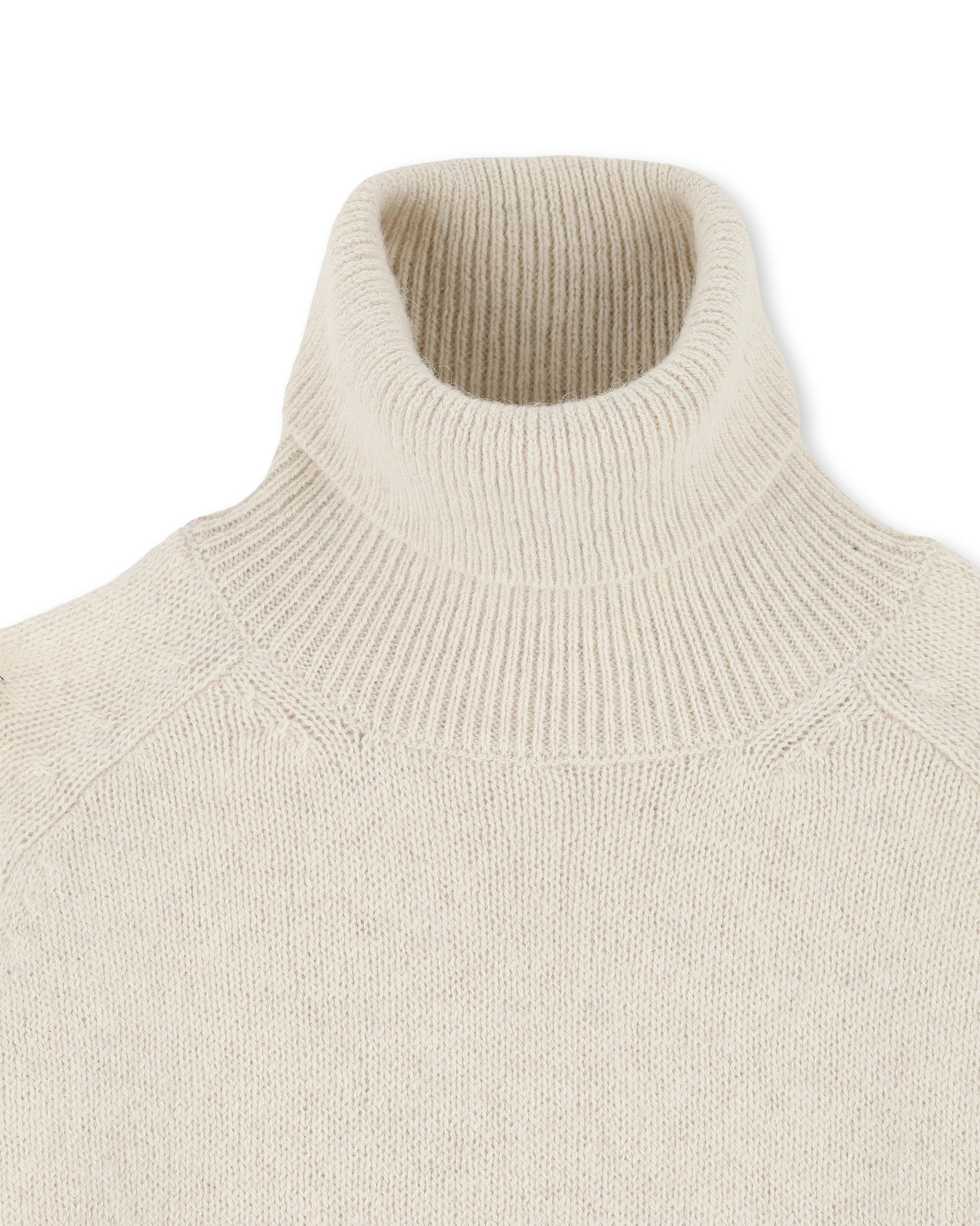 Piero High Neck Alpaca Wool Sweater