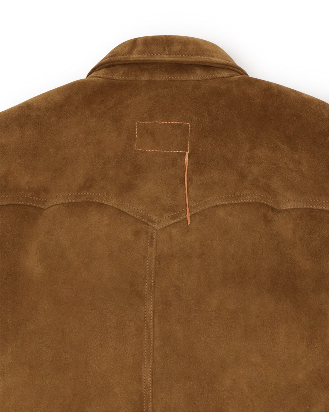 Ranch Texan Shirt in Suede Leather
