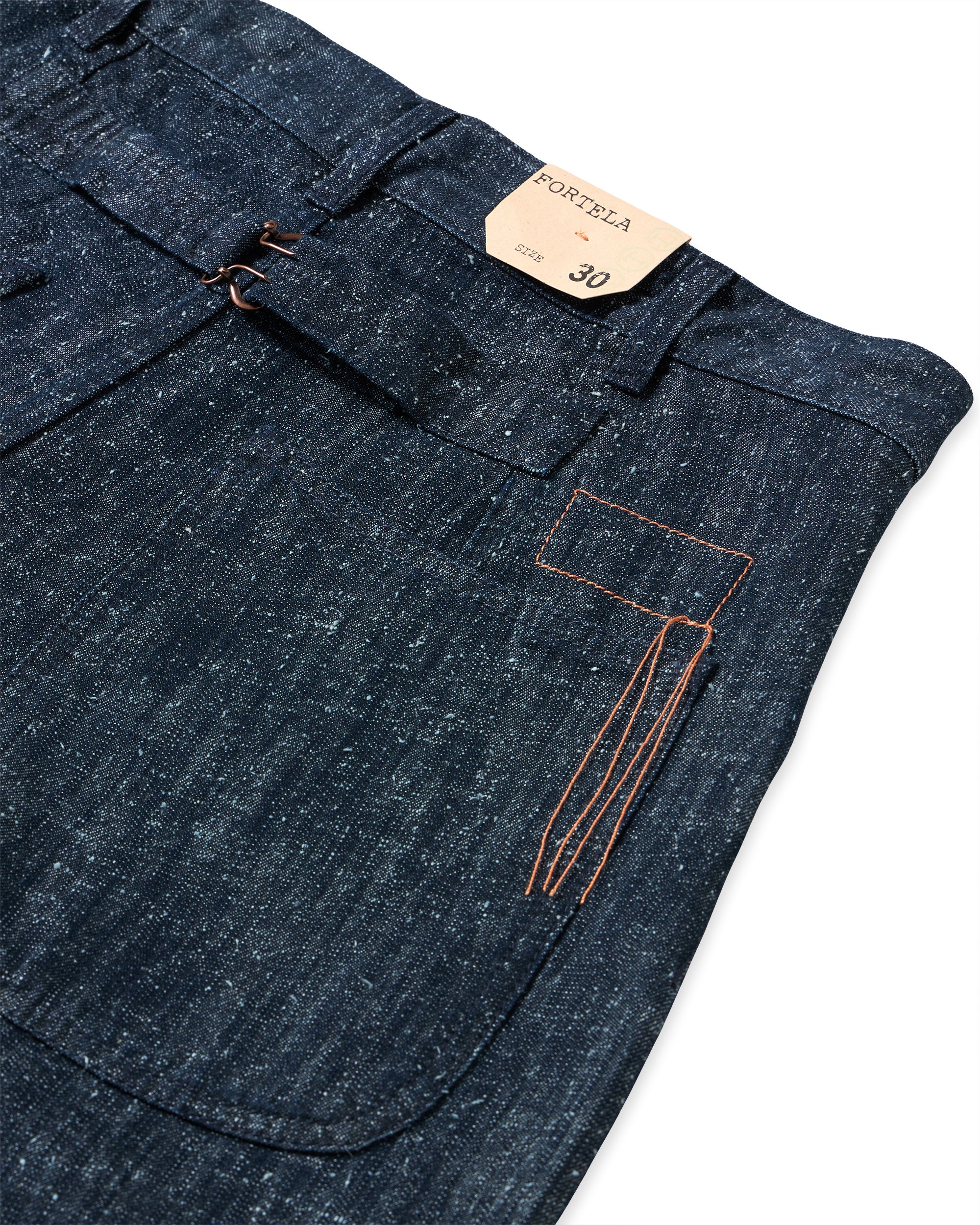 Russell Denim Trousers Indigo Rinse