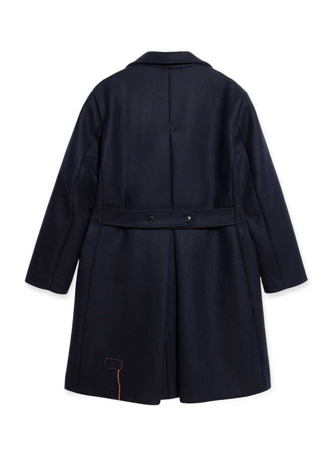 Serwilliam1 Cappotto Doppio Petto in Lana