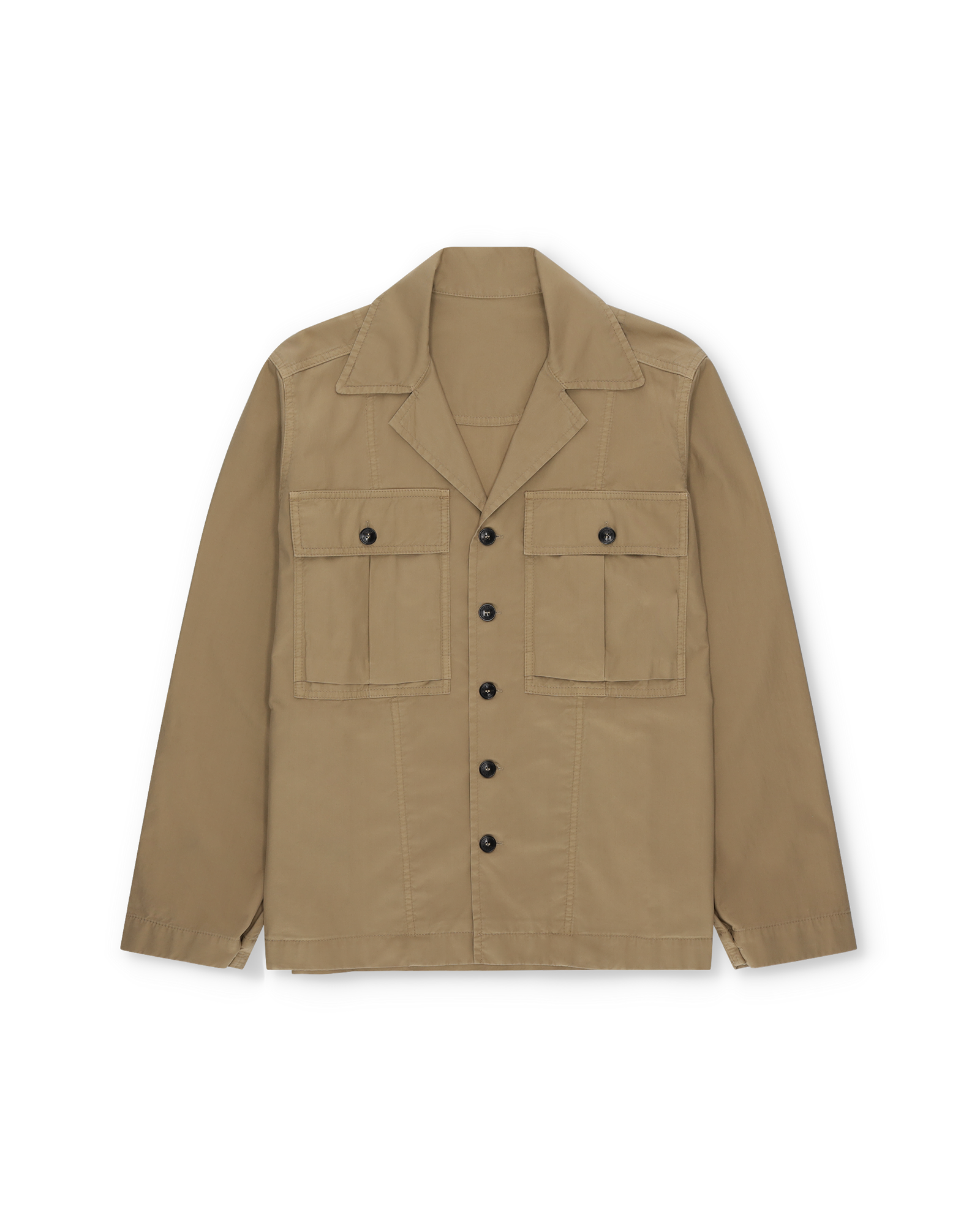 Solomon Overshirt In Twill Di Cotone