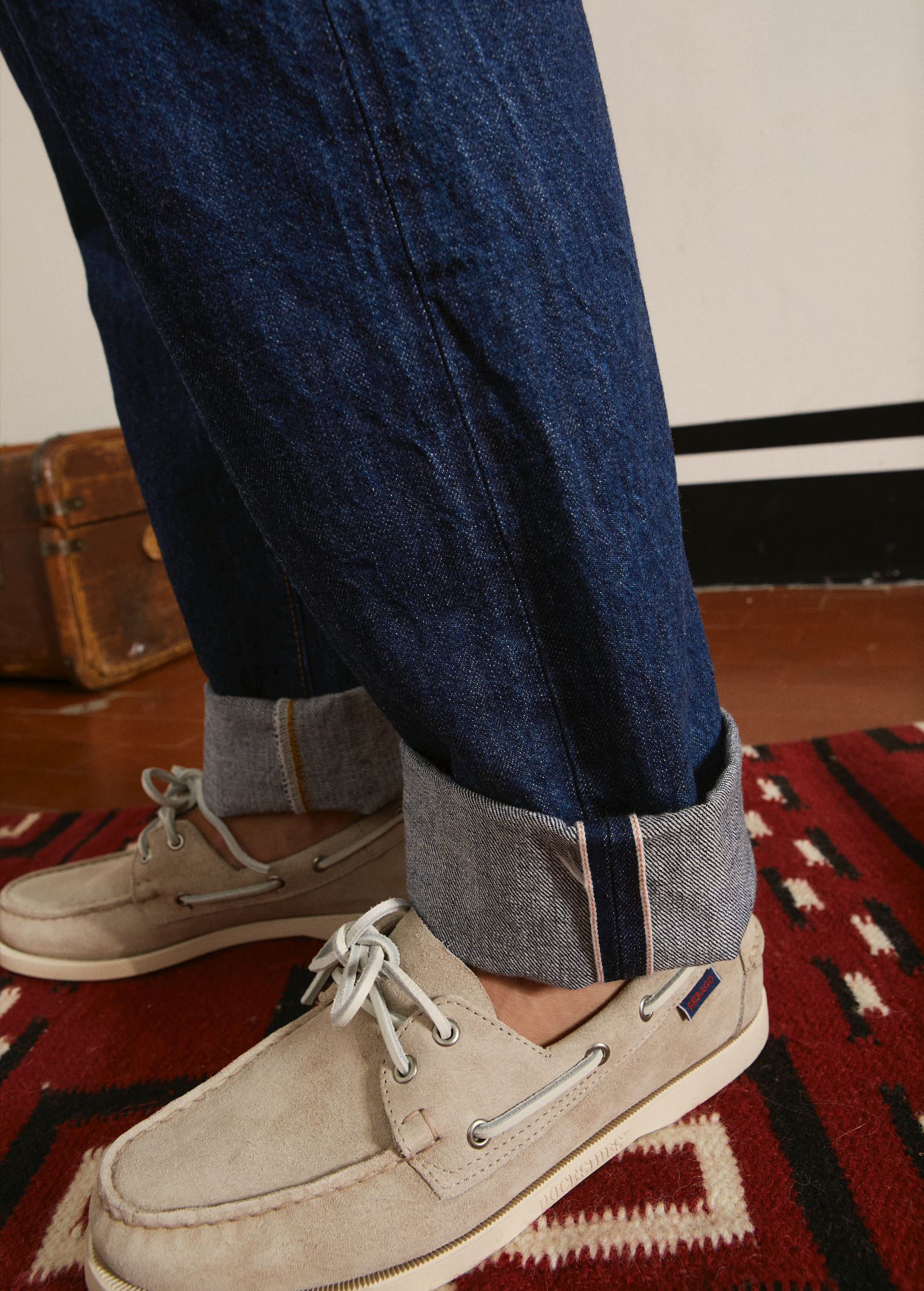 992 Johnny Japan Denim Selvedge Rinse Wash 5-pocket High-waisted