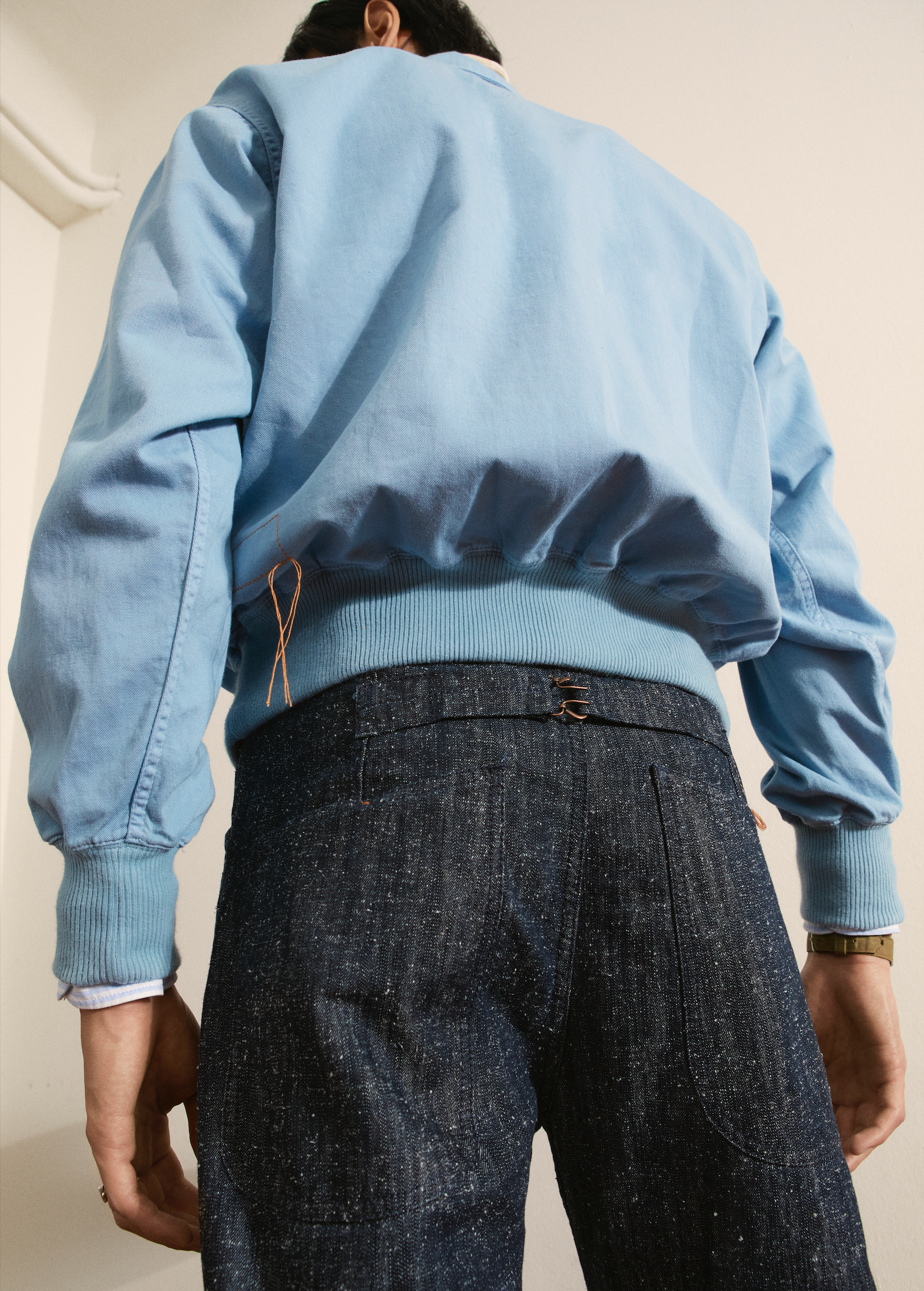 Russell Denim Trousers Indigo Rinse