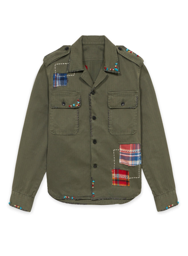 Bonnier Shirt Herringbone Patch