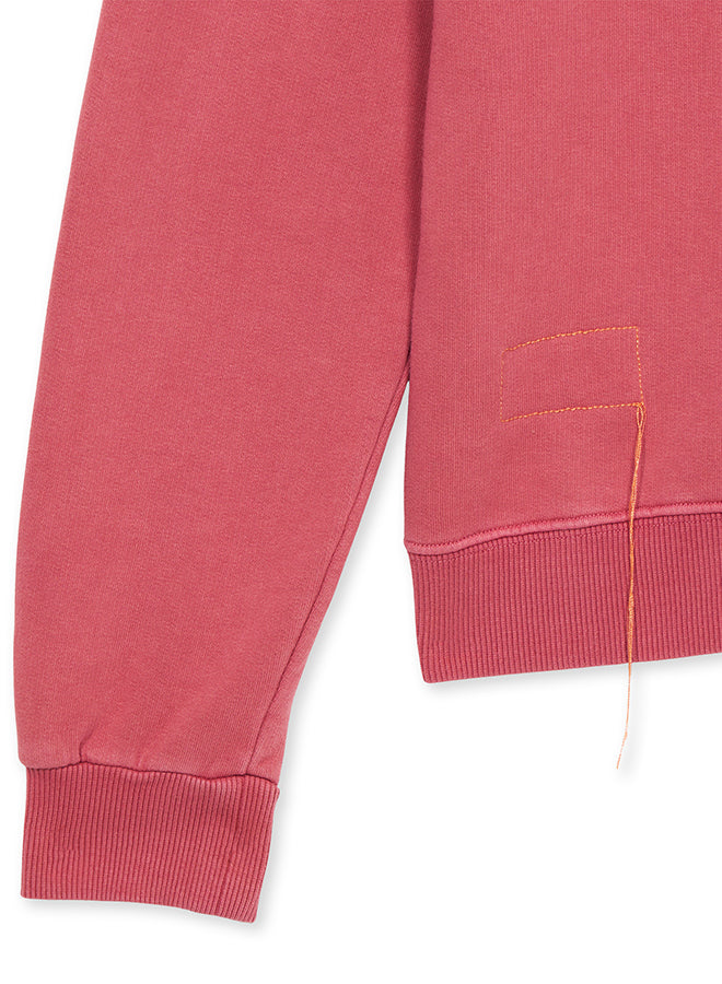 Yale Fleece Jersey Quarter Zip Collared Sweatshirt
