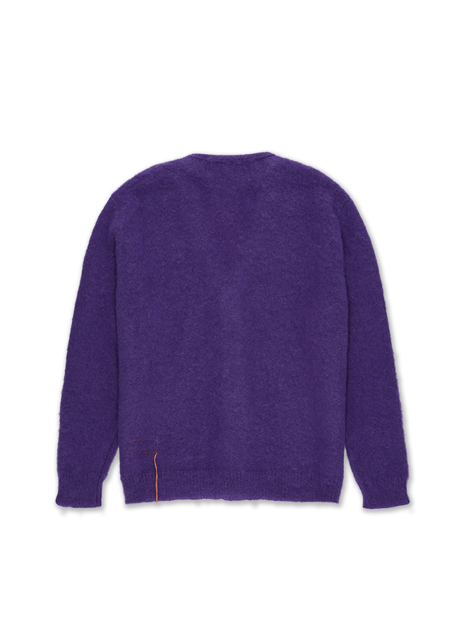 Teddy Cardigan With Pockets Patch
