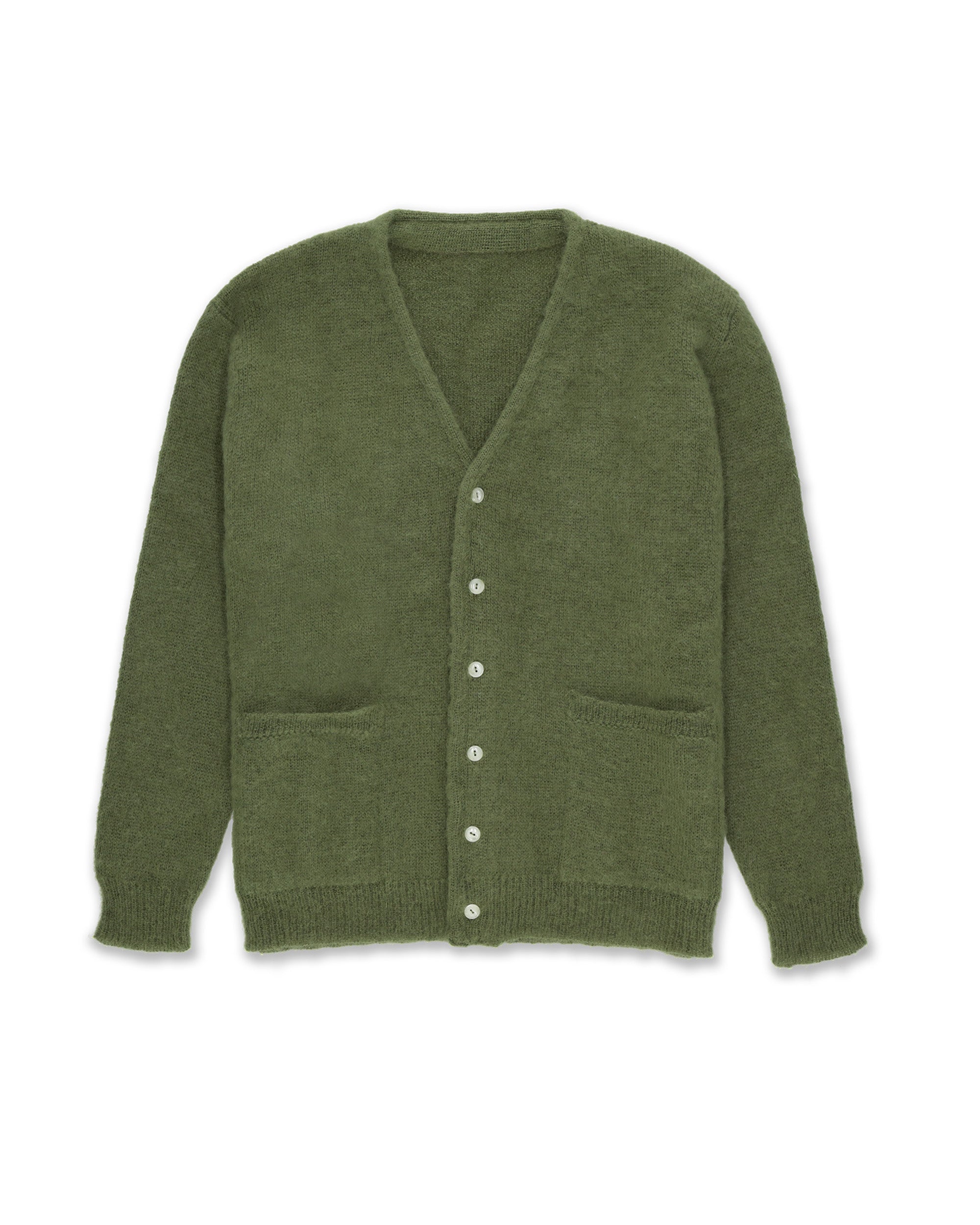 Teddy Cardigan With Pockets Patch