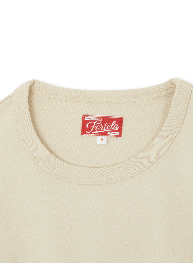 Tubejp T-shirt With Chest Pocket Cotton