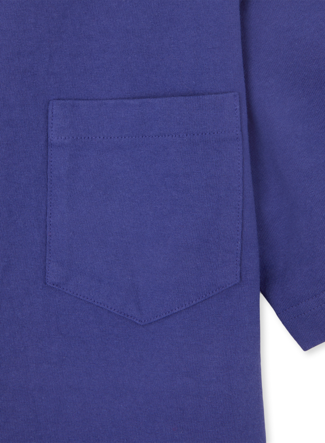 Tubejp T-shirt With Chest Pocket Cotton