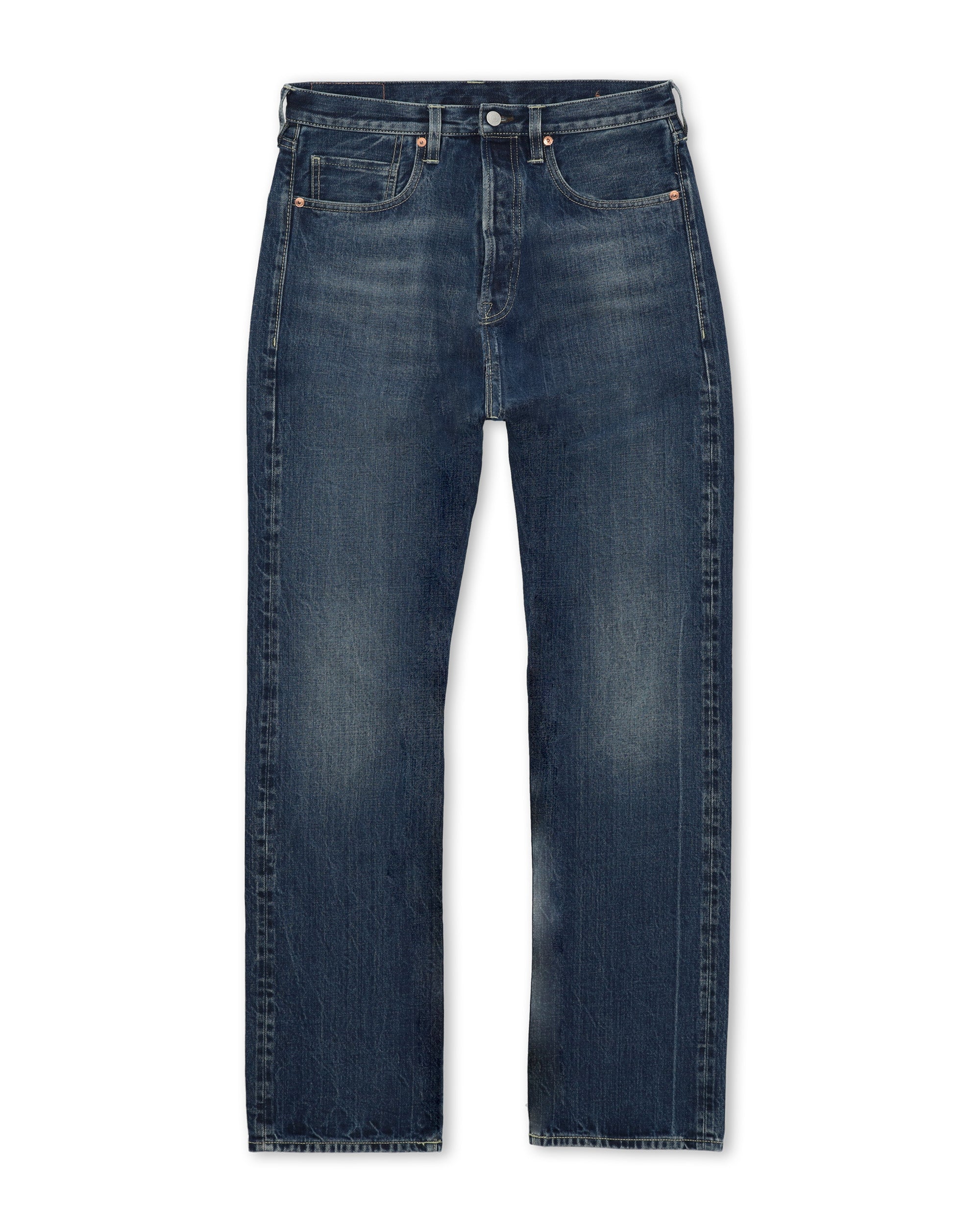 Unclejohn Japan Selvedge Denim High Waist Pockets Custom Wash