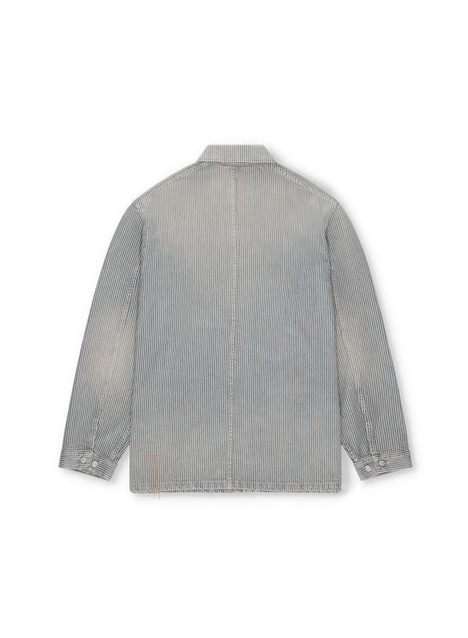 Underminer Giacca In Denim Gessato
