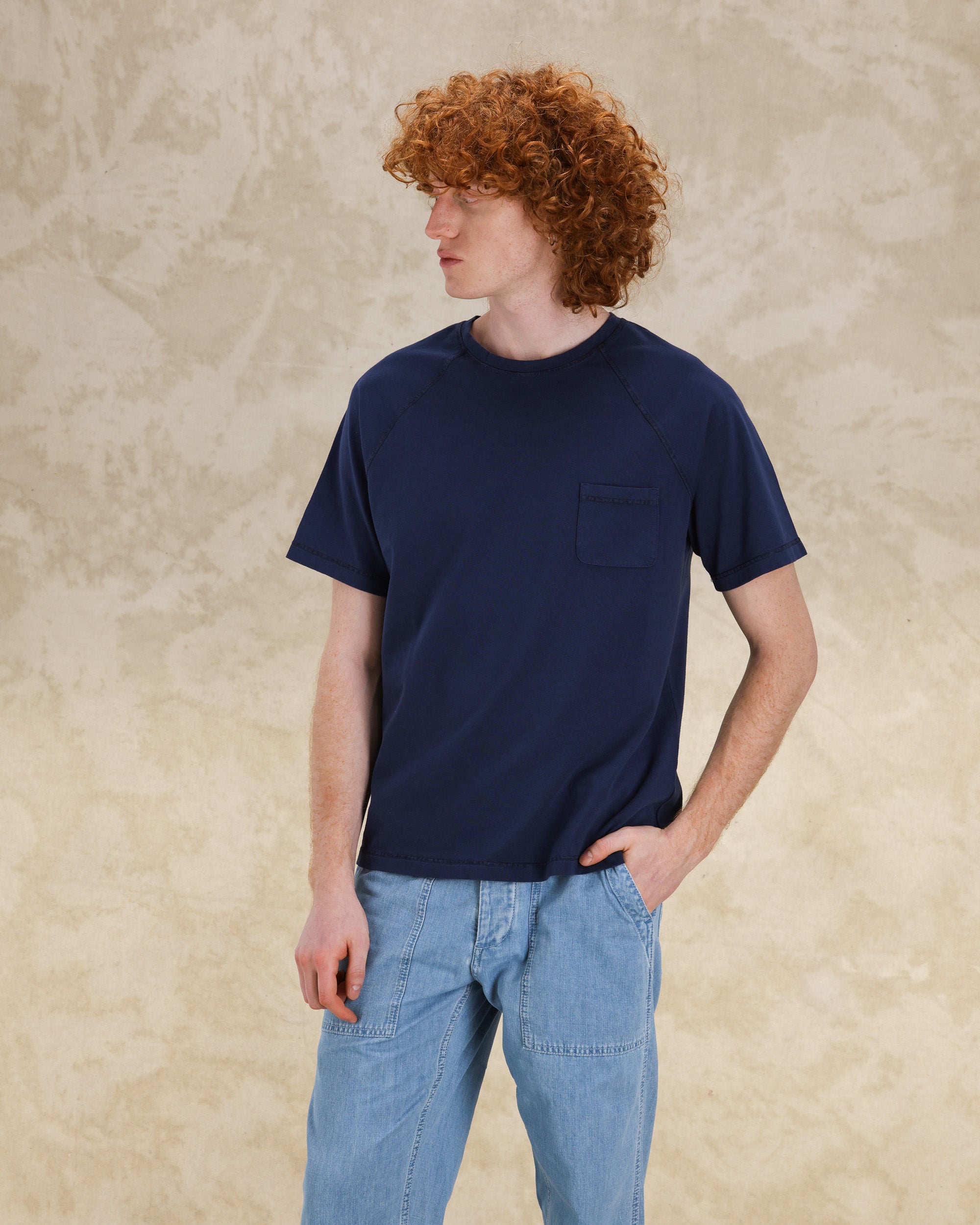 Vermont T-shirt Jersey With Chest Pocket