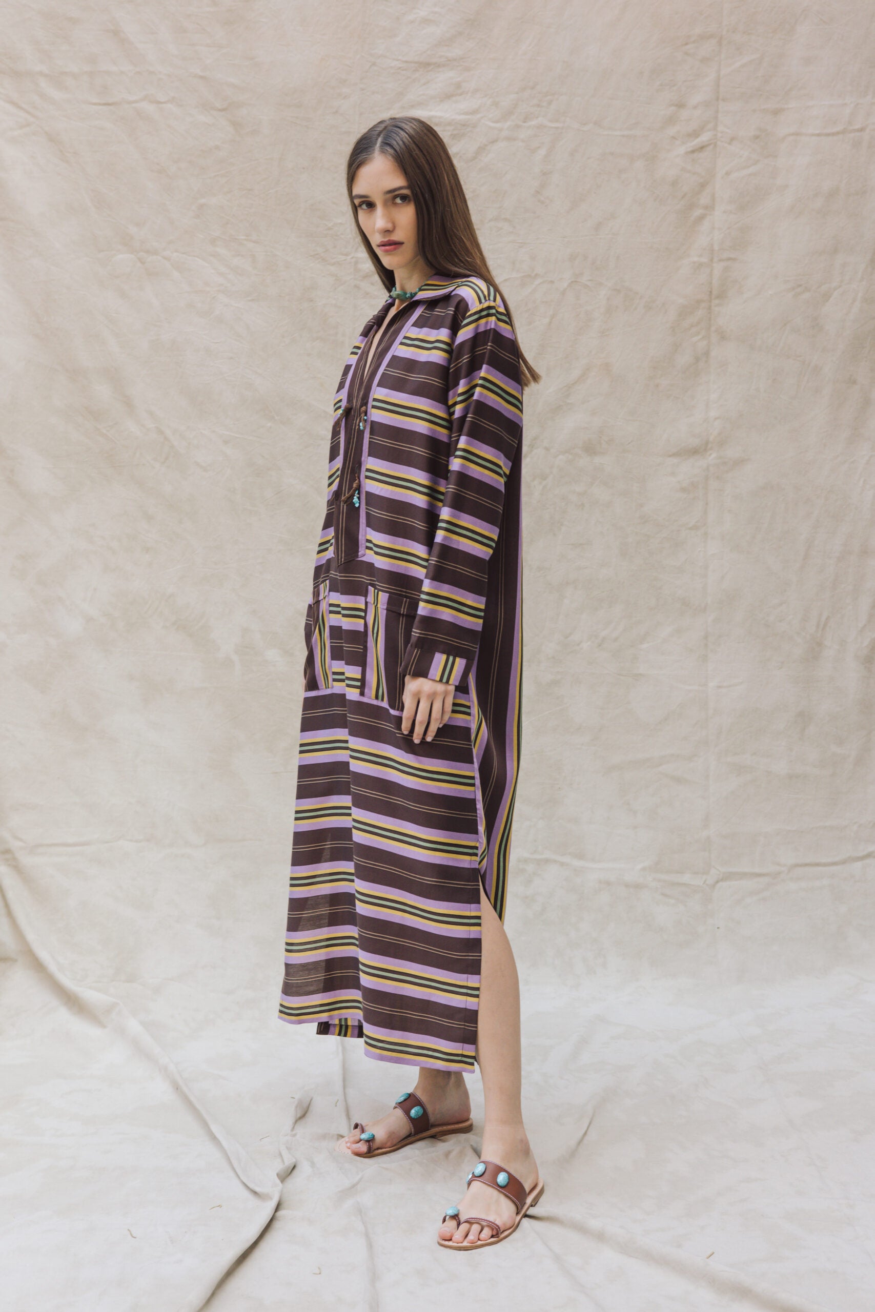 Adish Striped Dress