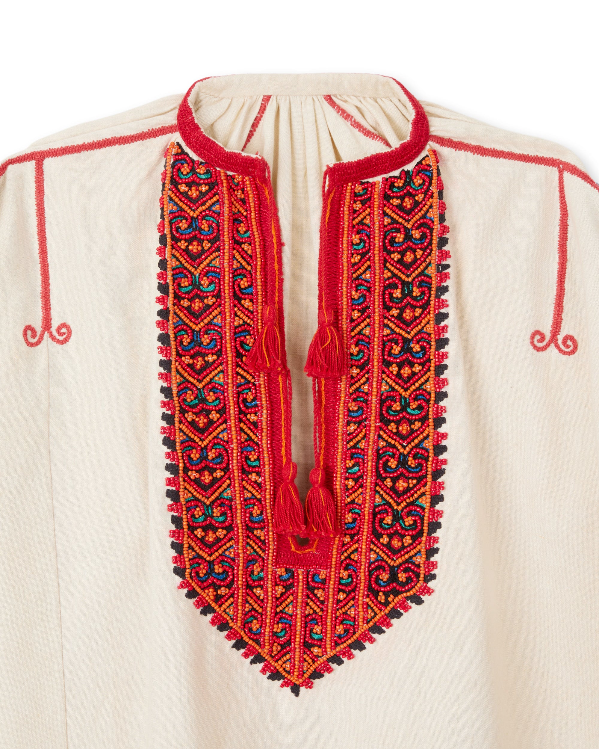 Afra Embroidered Cotton Dress