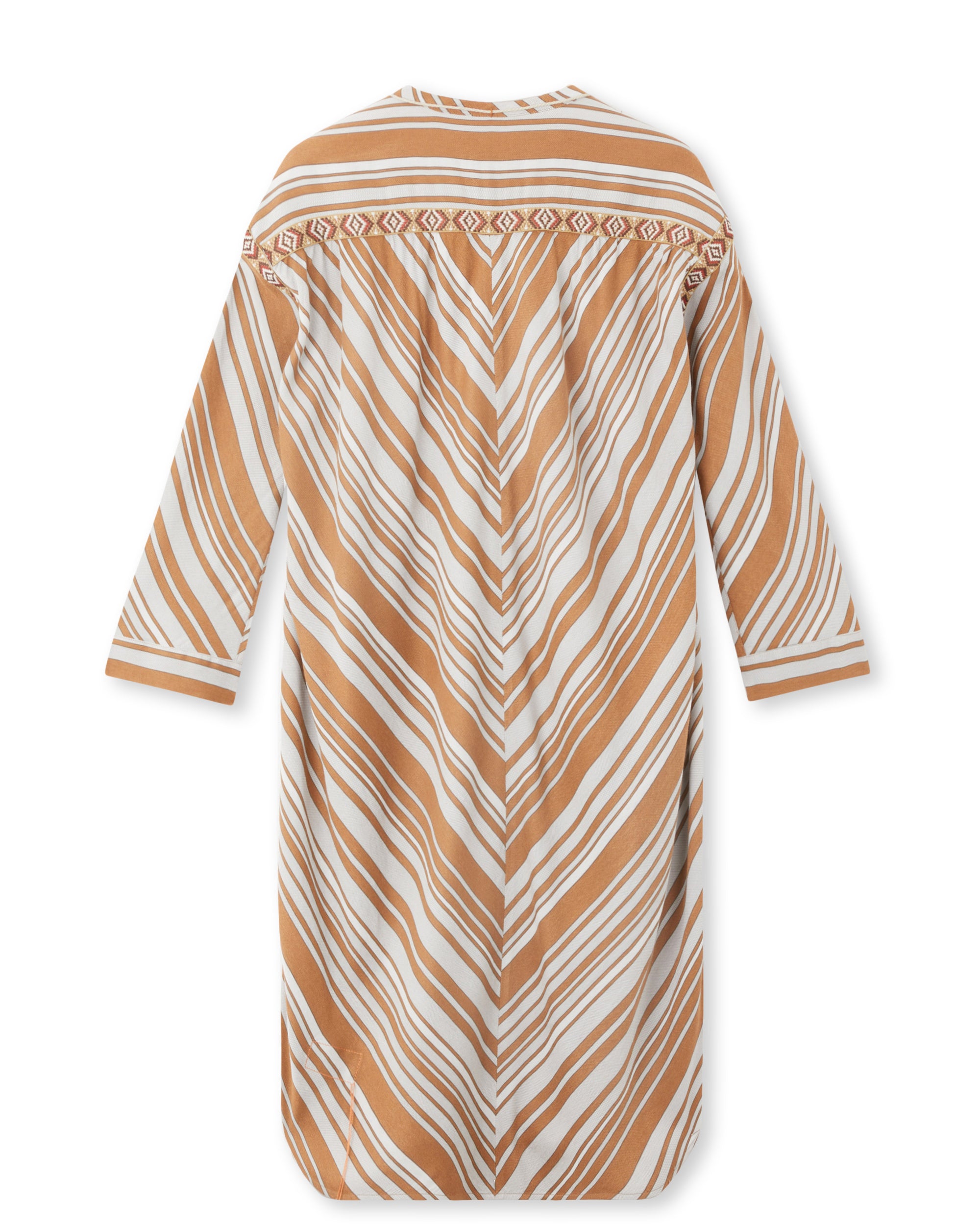 Afsar Geometrical Print Midi Dress