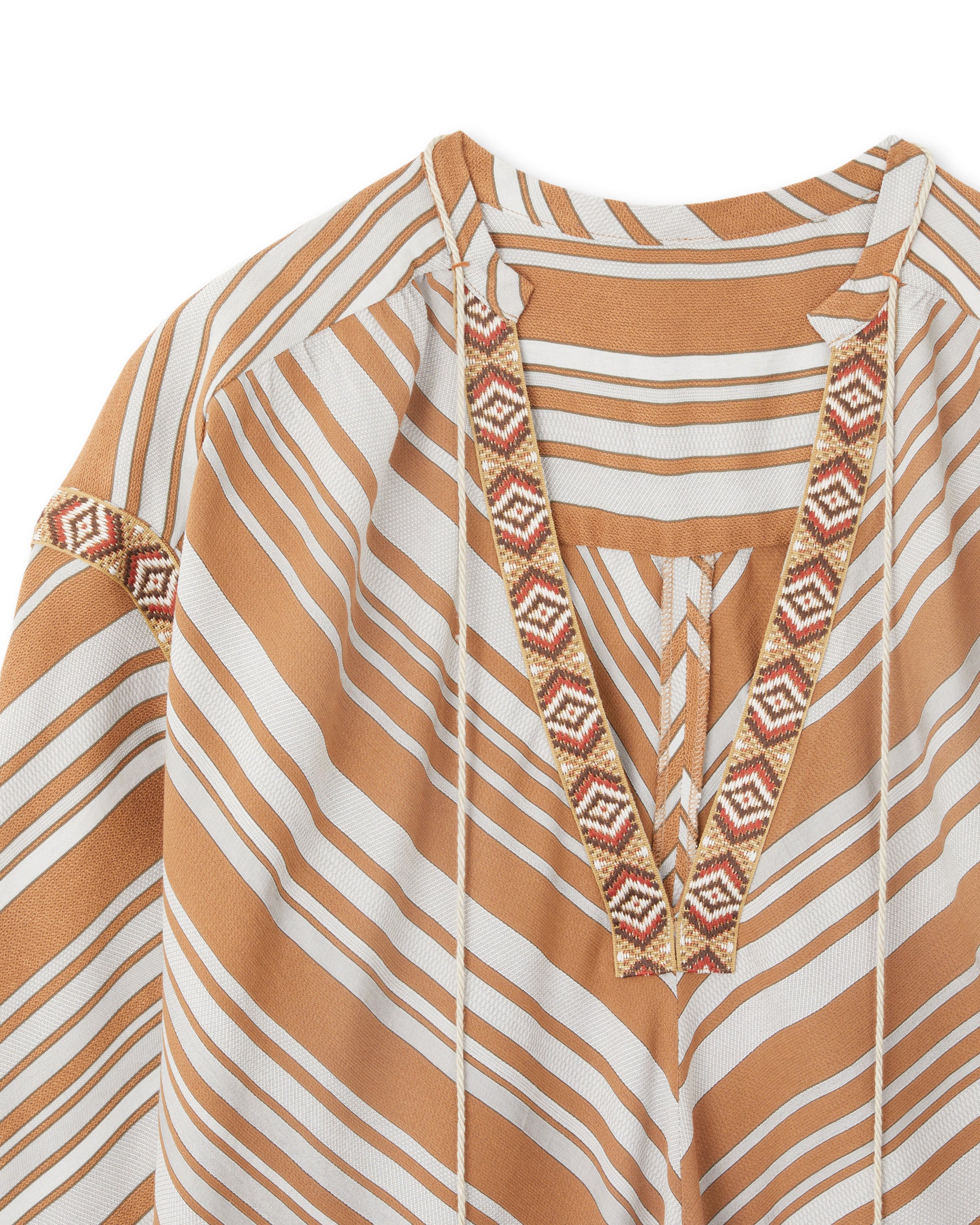 Afsar Geometrical Print Midi Dress