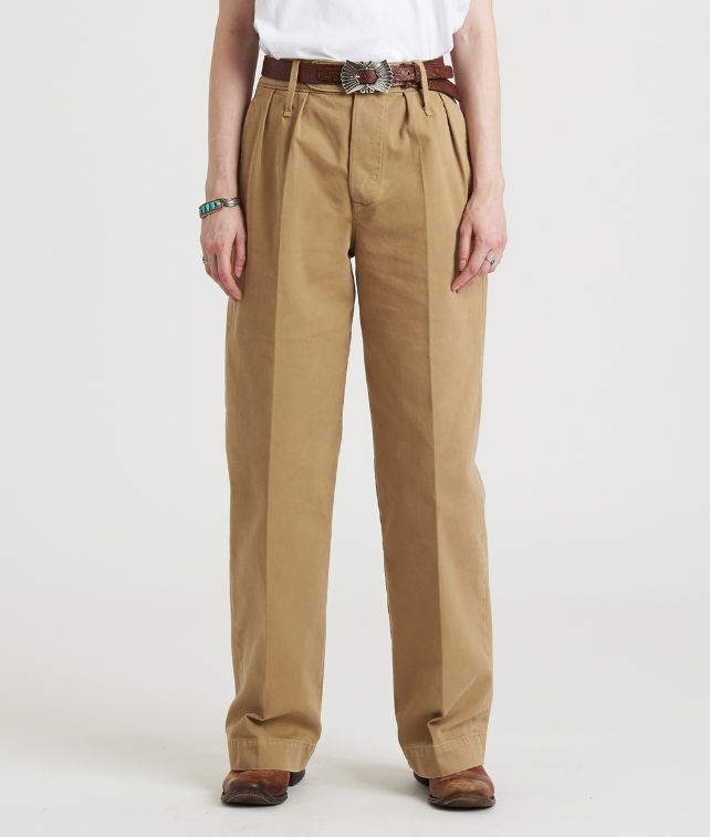 Alma Heavy Cotton Canvas Trousers