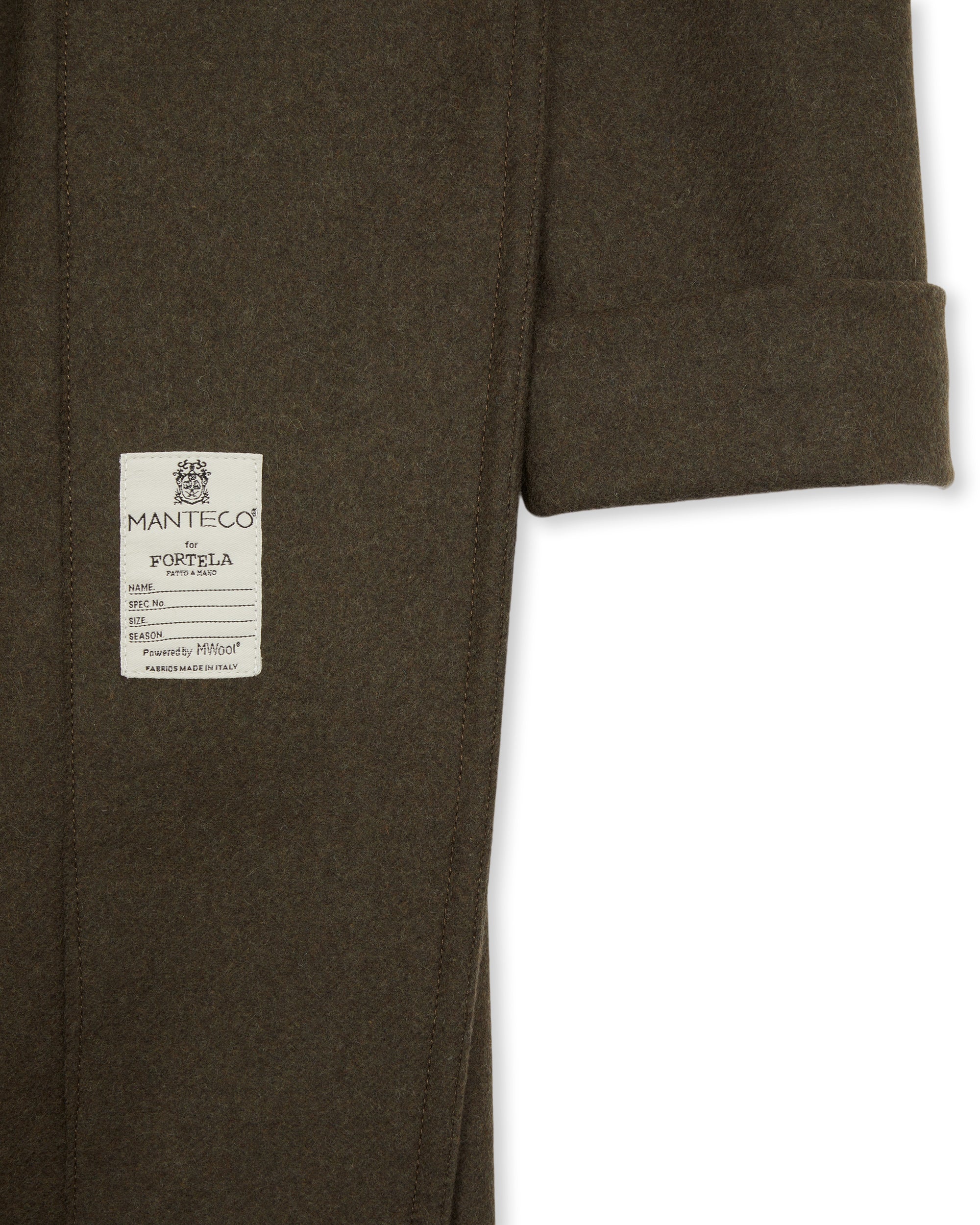 Balbo Cappotto Doppiopetto In Lana