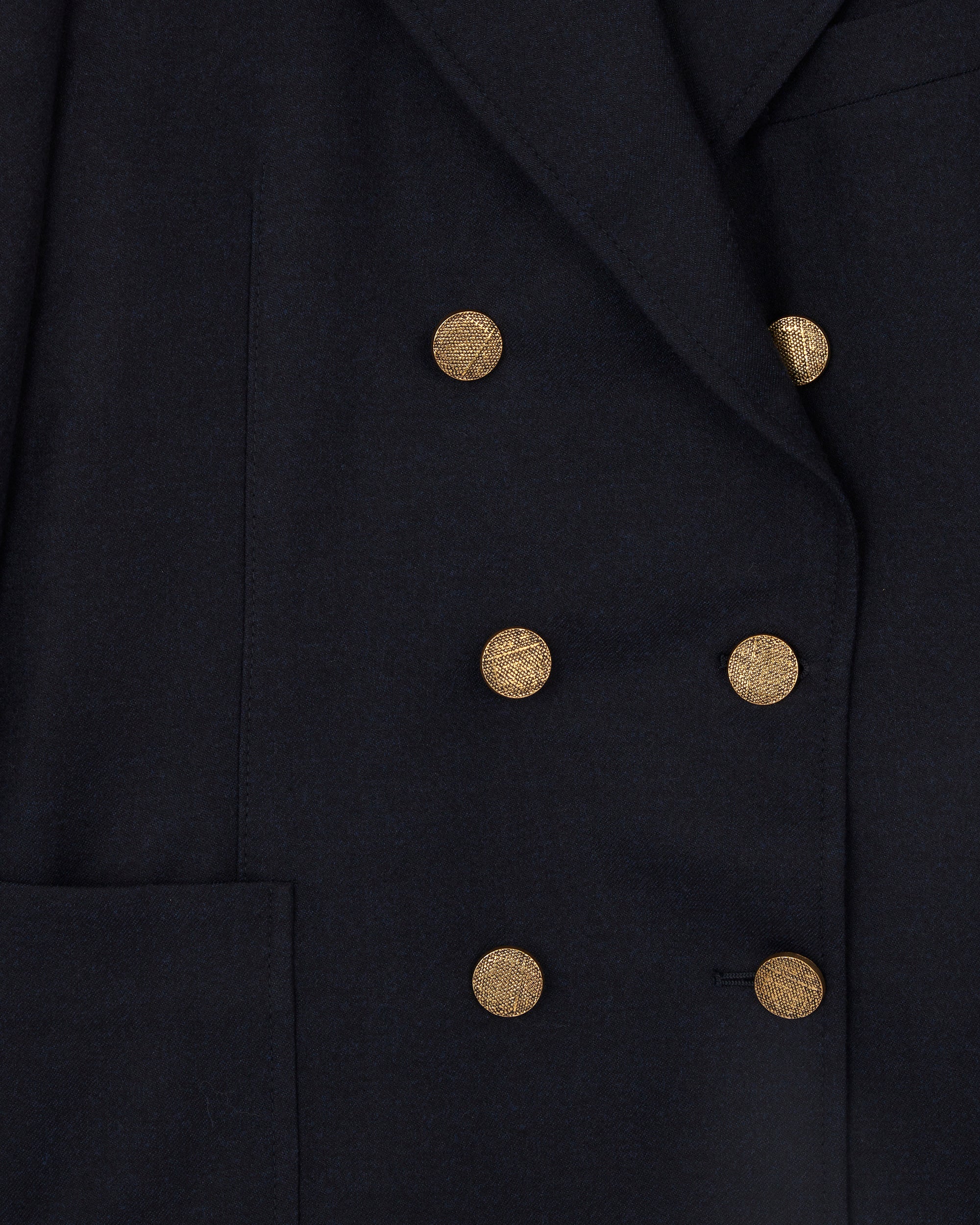 Bobbie Jacket Classic Double-breasted Fresco Wool