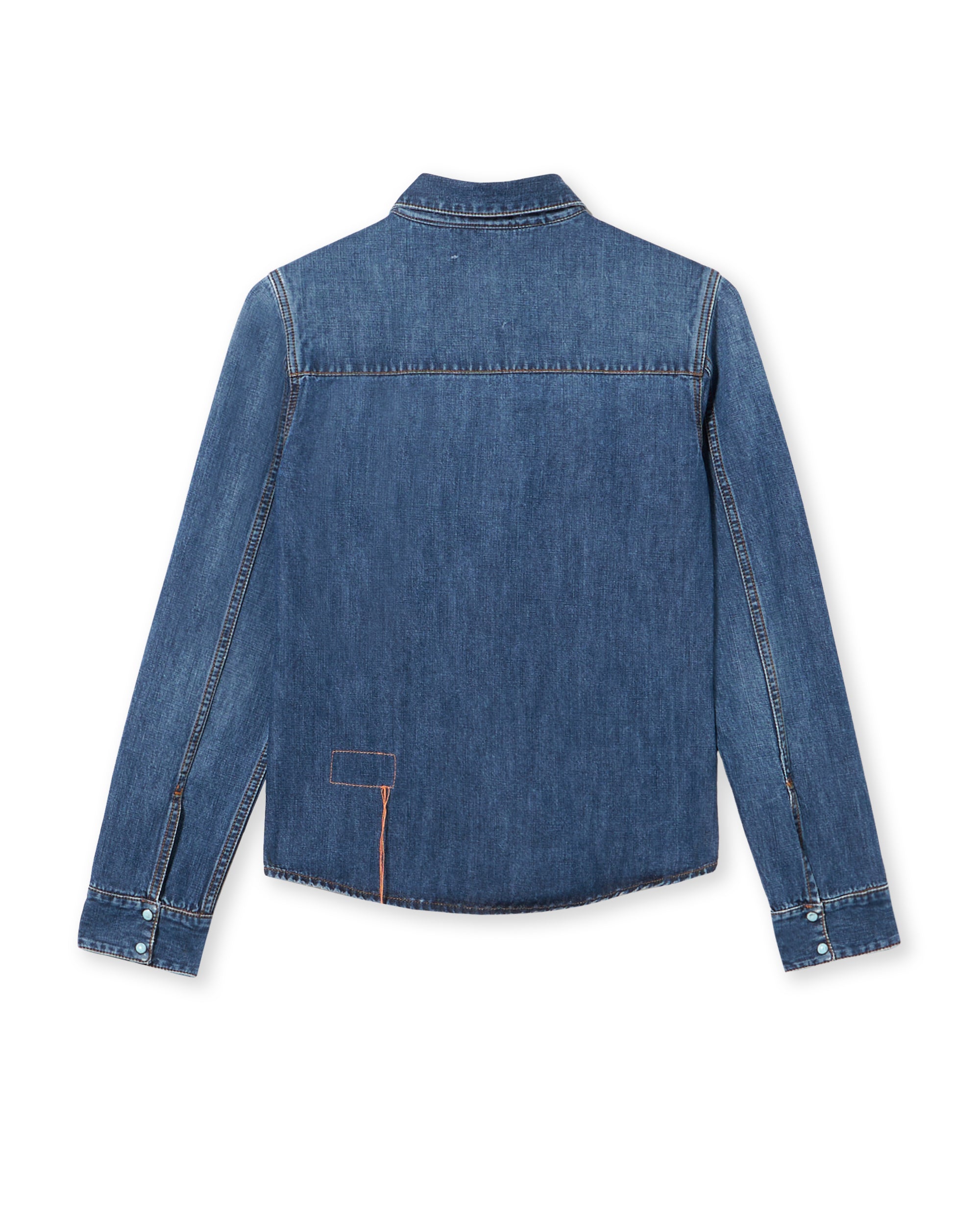 Brigitter Embroidered Denim Shirt