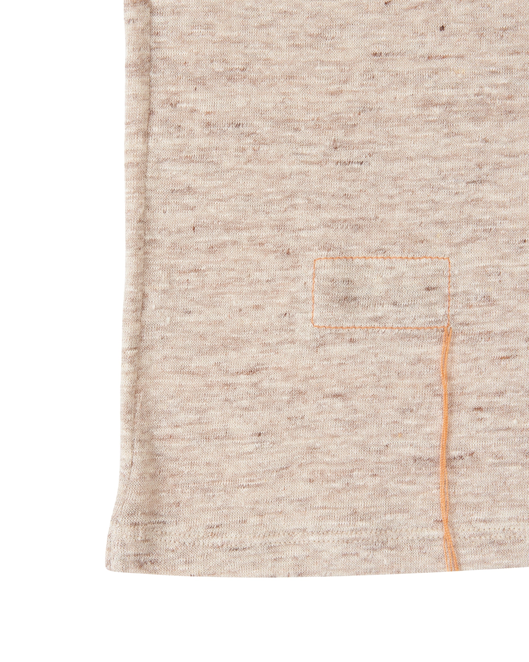 Coralie T-Shirt Serafino in Lino Melange