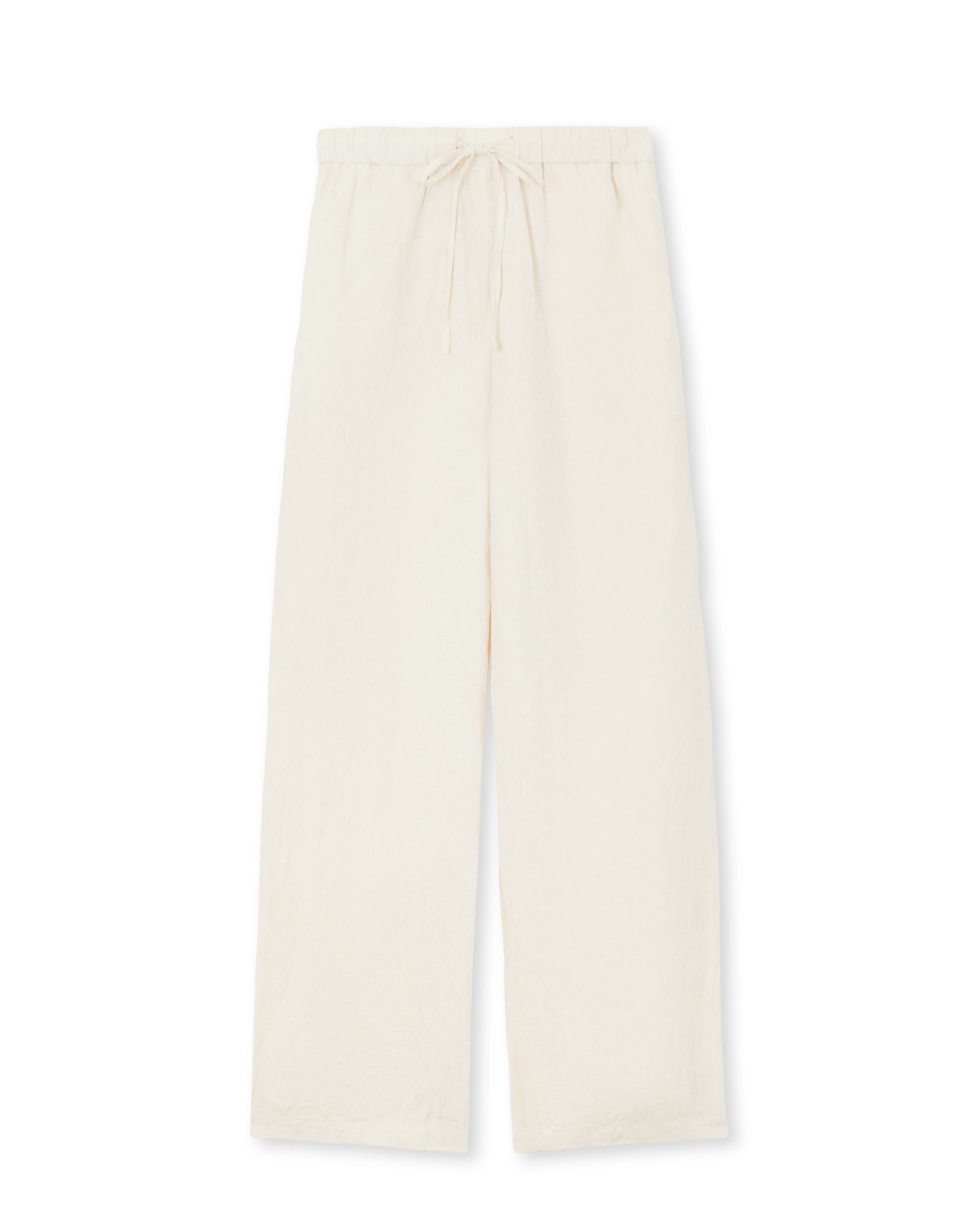 Jaleh Trousers With Drawstring Linen