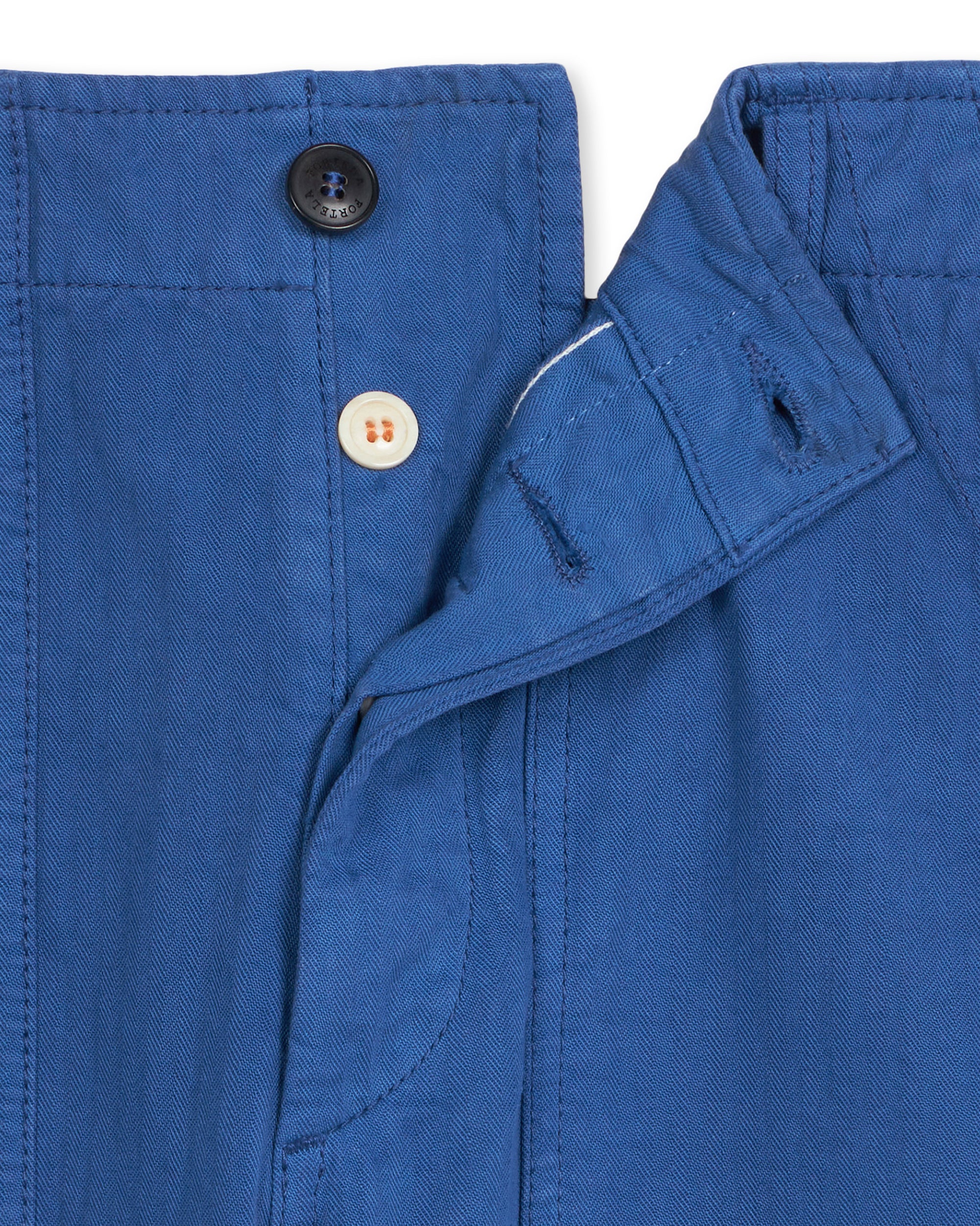 Jerryt Trousers Fatigue Herringbone Cotton