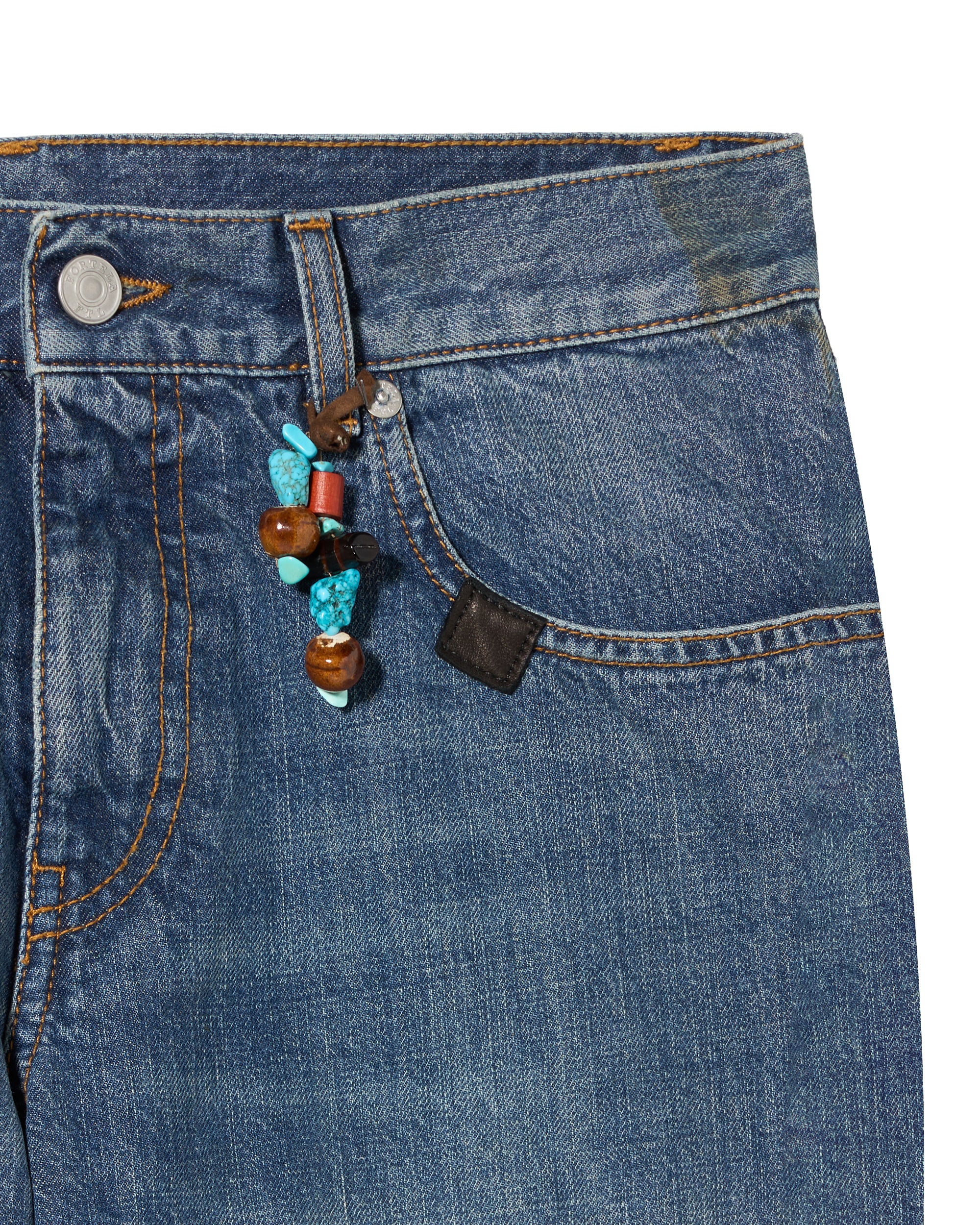 Jill Denim Trousers 5 pockets Custom Wash