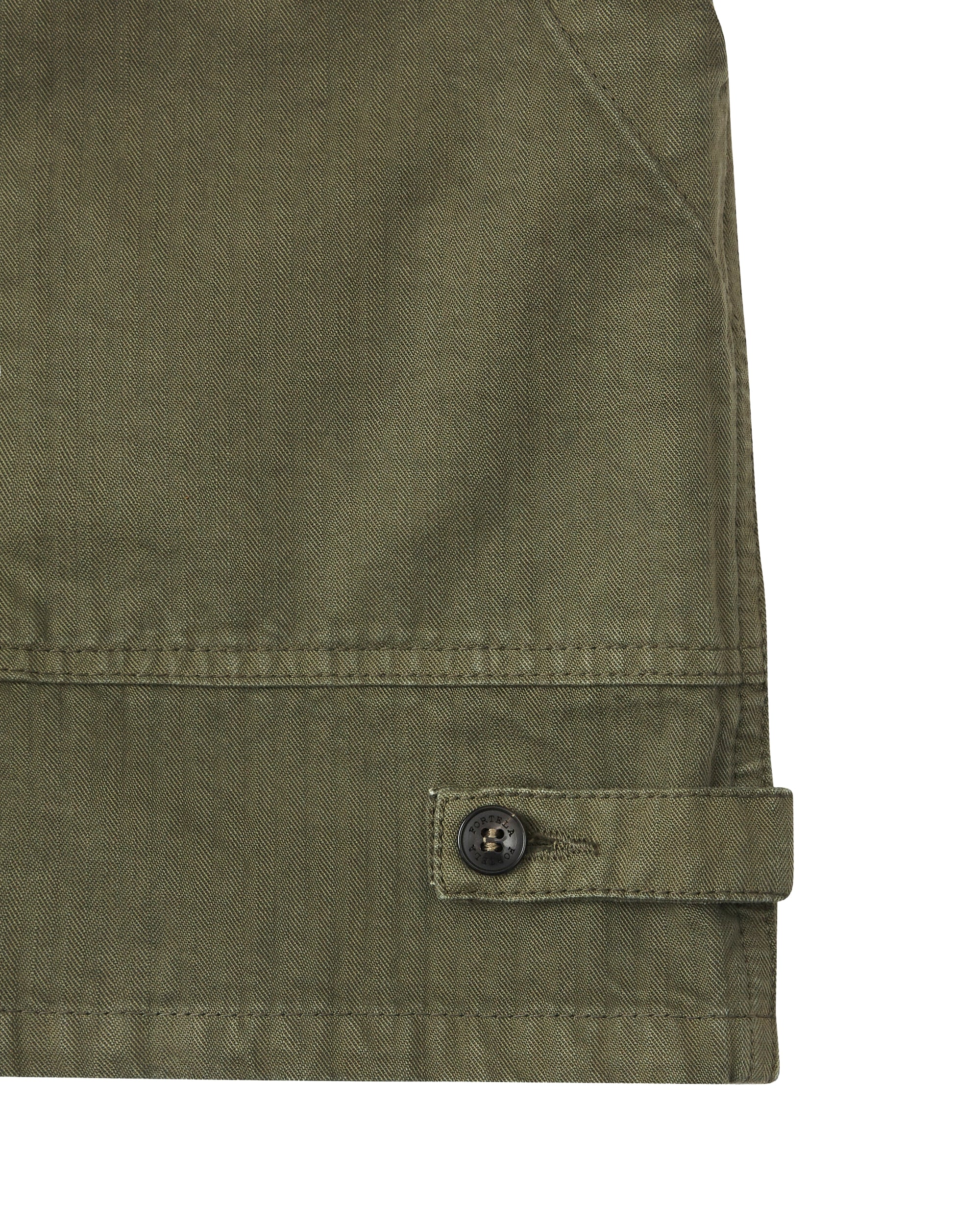 Jimt Shorts Fatigue In Herringbone Di Cotone