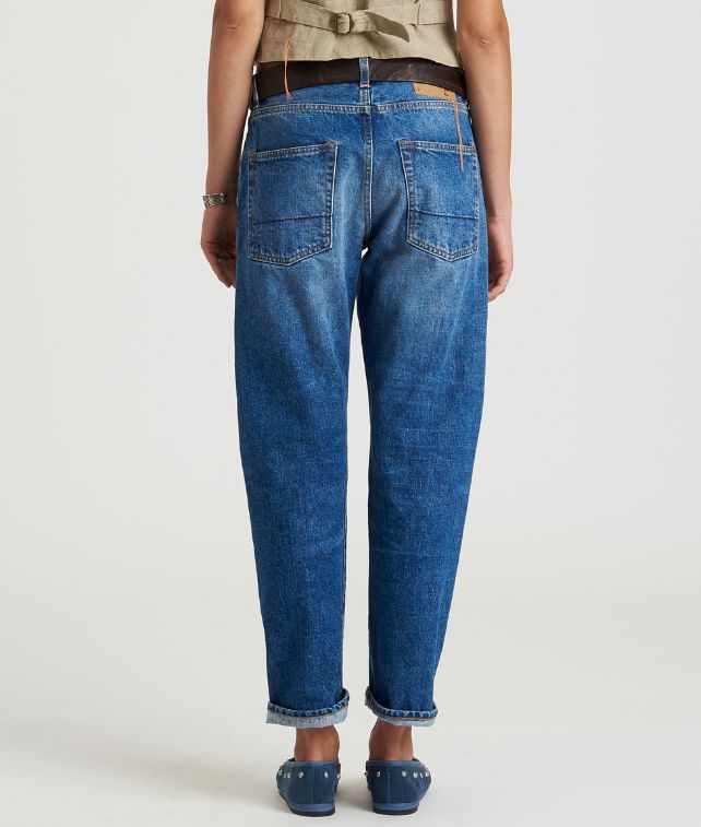 965 John Japan Denim Selvedge 5-pocket Regular Fit Bleach Wash