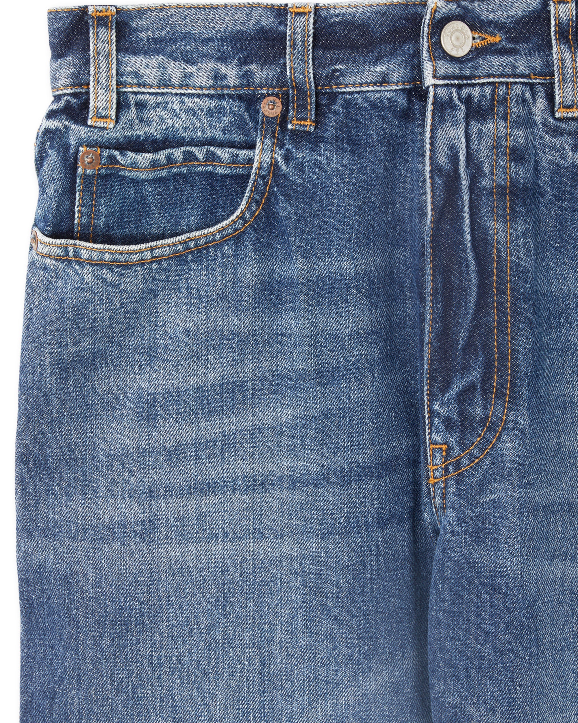 Juliettej 5-pocket Denim Trousers Stone Wash