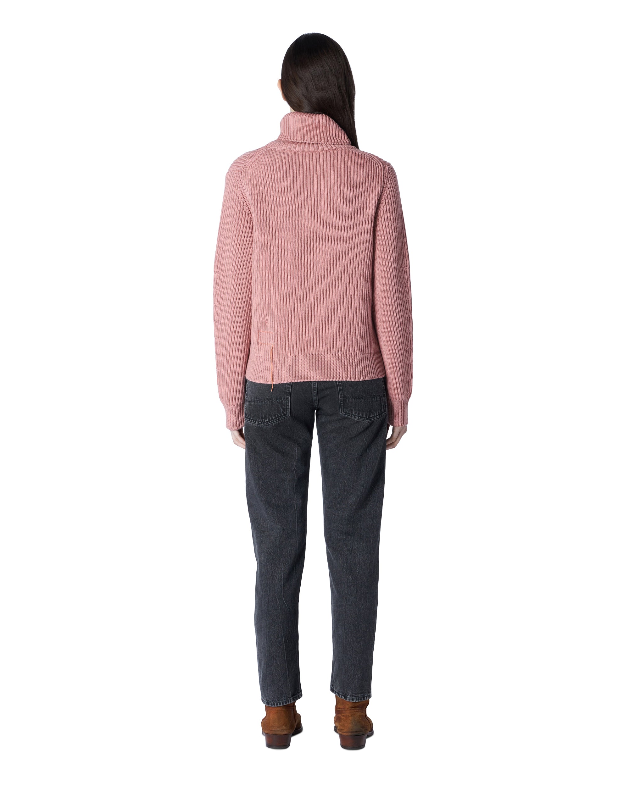 Leona High Neck Wool Sweater