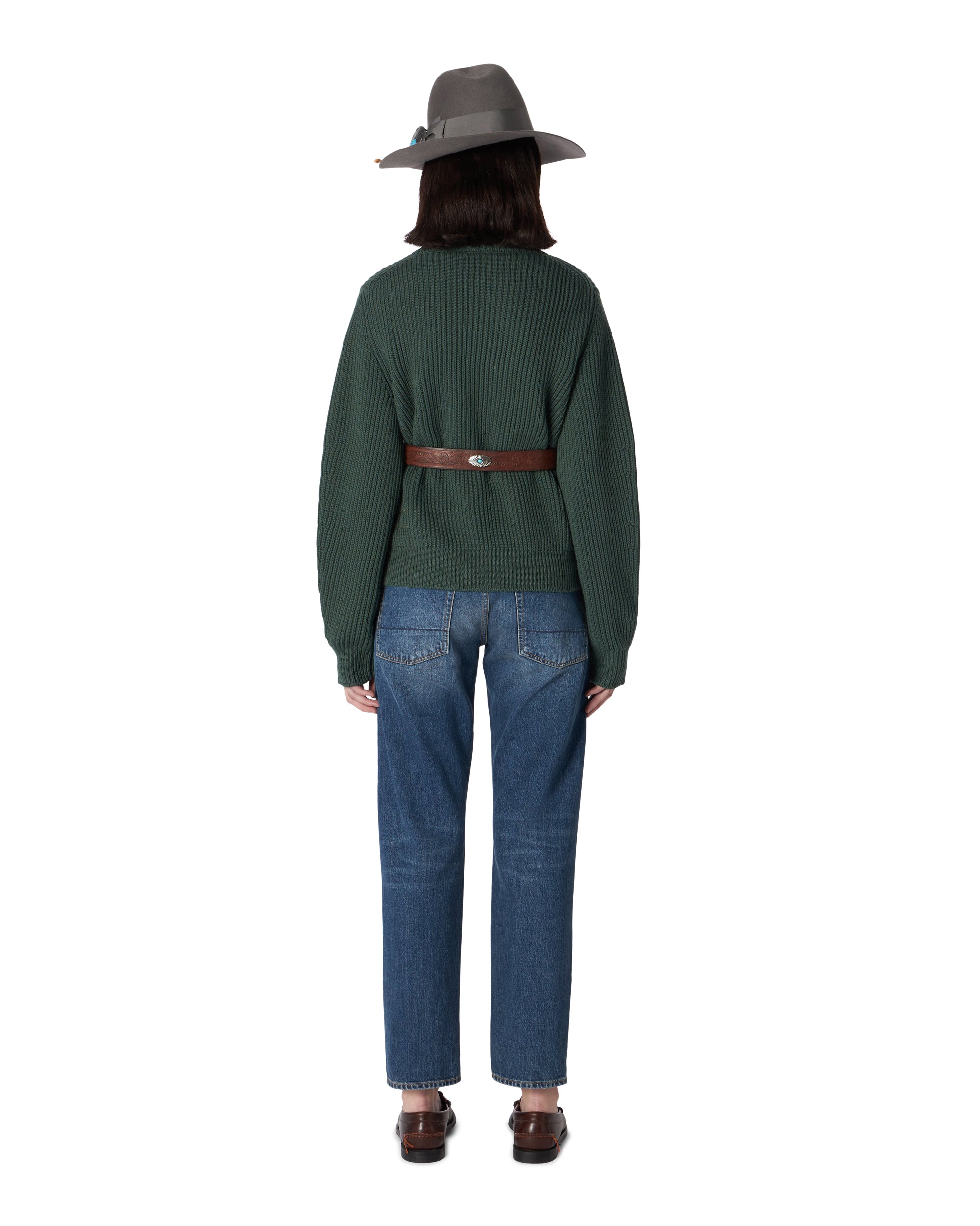 Leona High Neck Wool Sweater