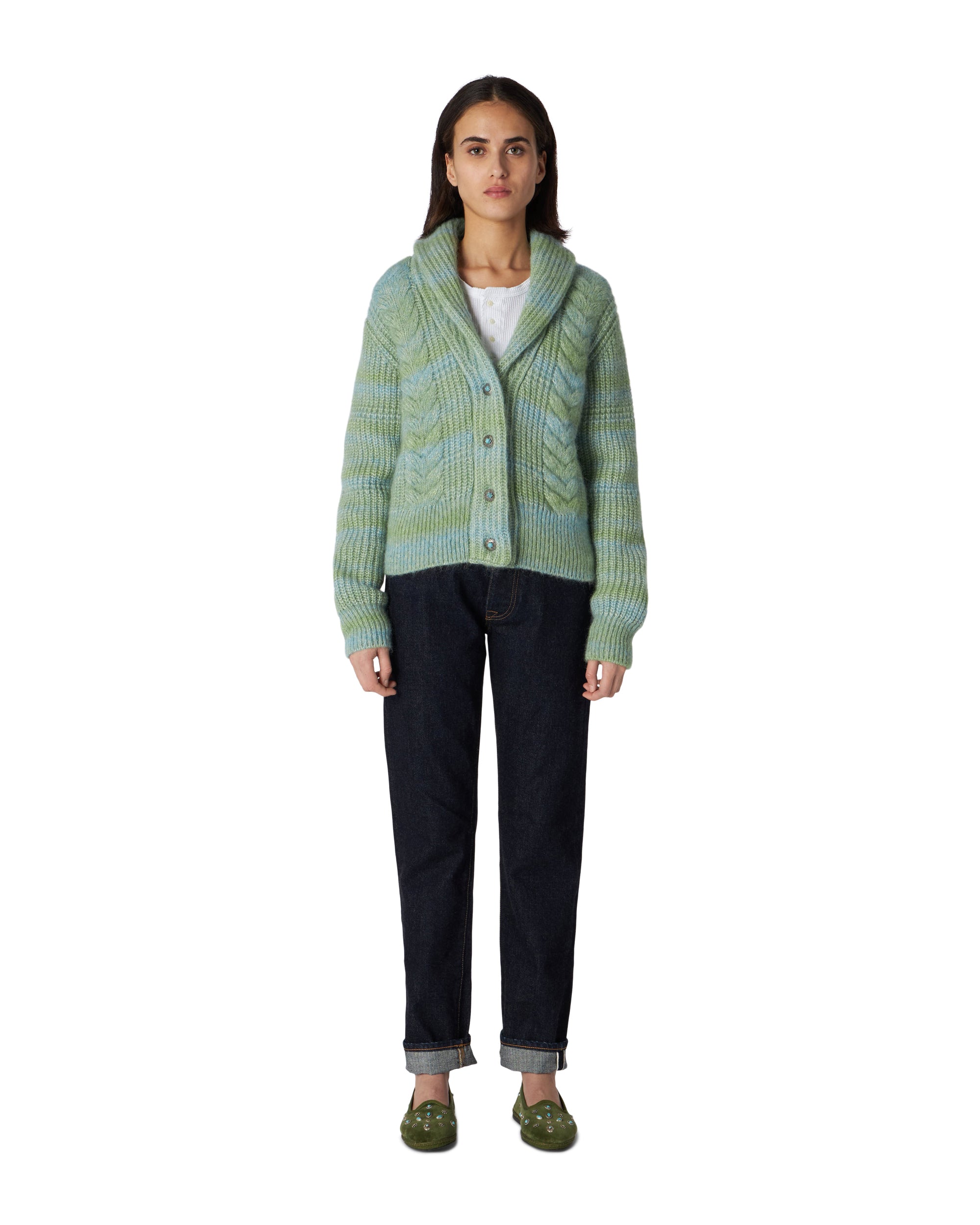 Lexi Cardigan in Lana Alpaca