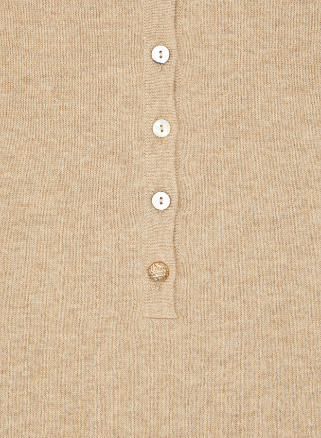 Lou Knit Henley Wool Merino