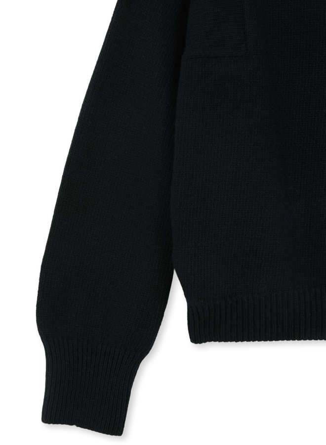 Lucy Wool and Cashmere High Neck Sweater