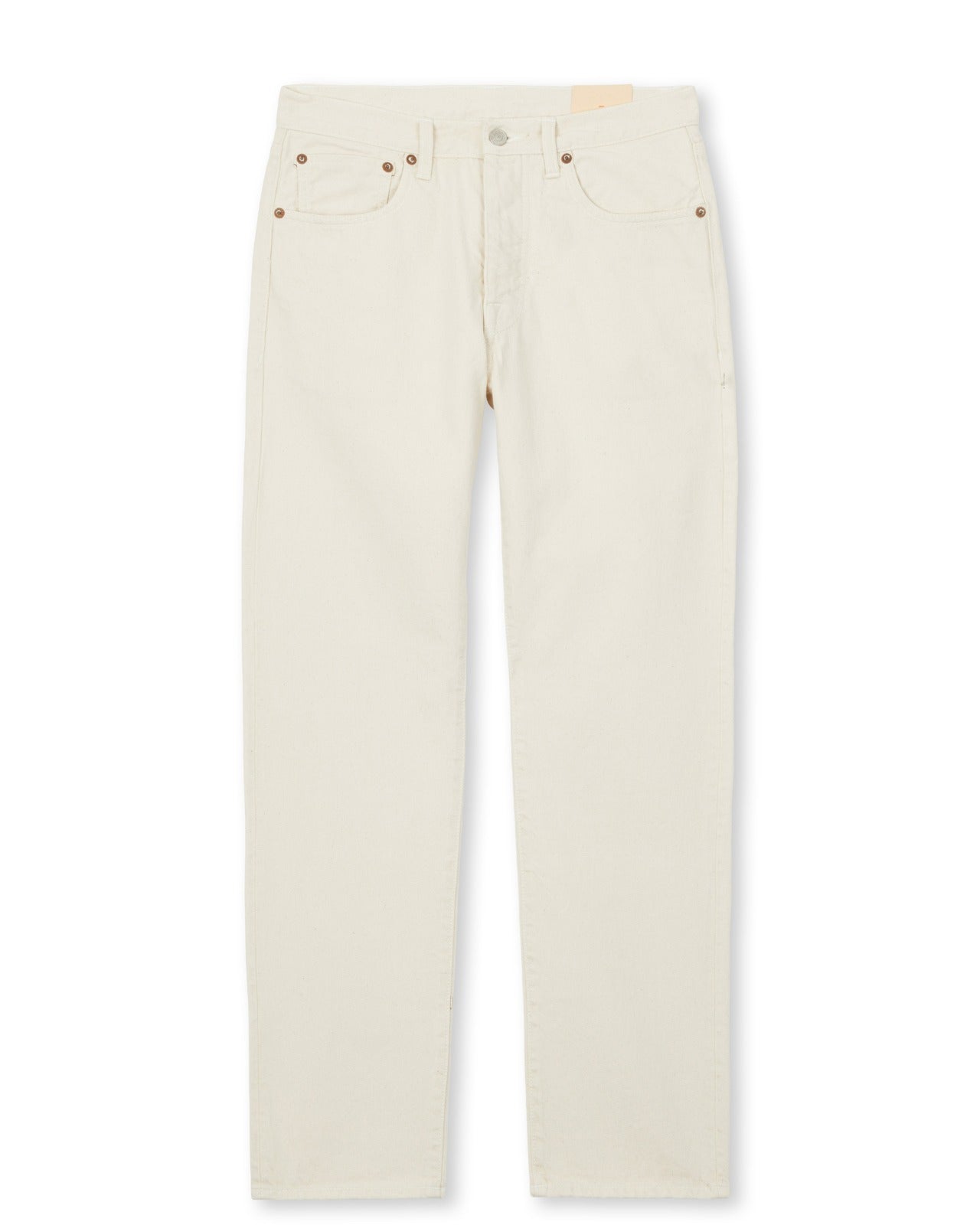 966 John Japan Denim Selvedge 5-pocket Ecrù