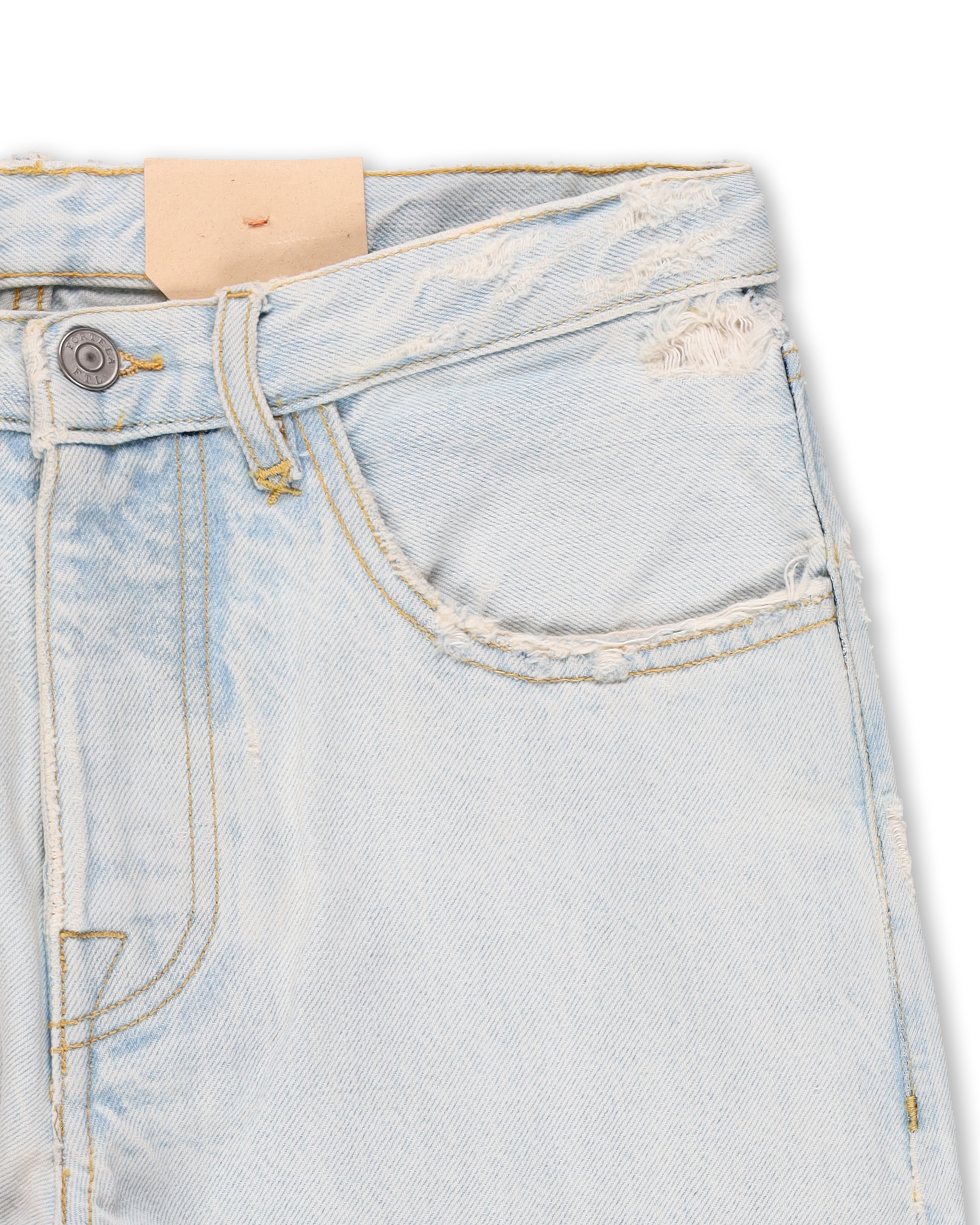 965 John Japan Denim Selvedge 5-pocket Regular Fit Custom Wash