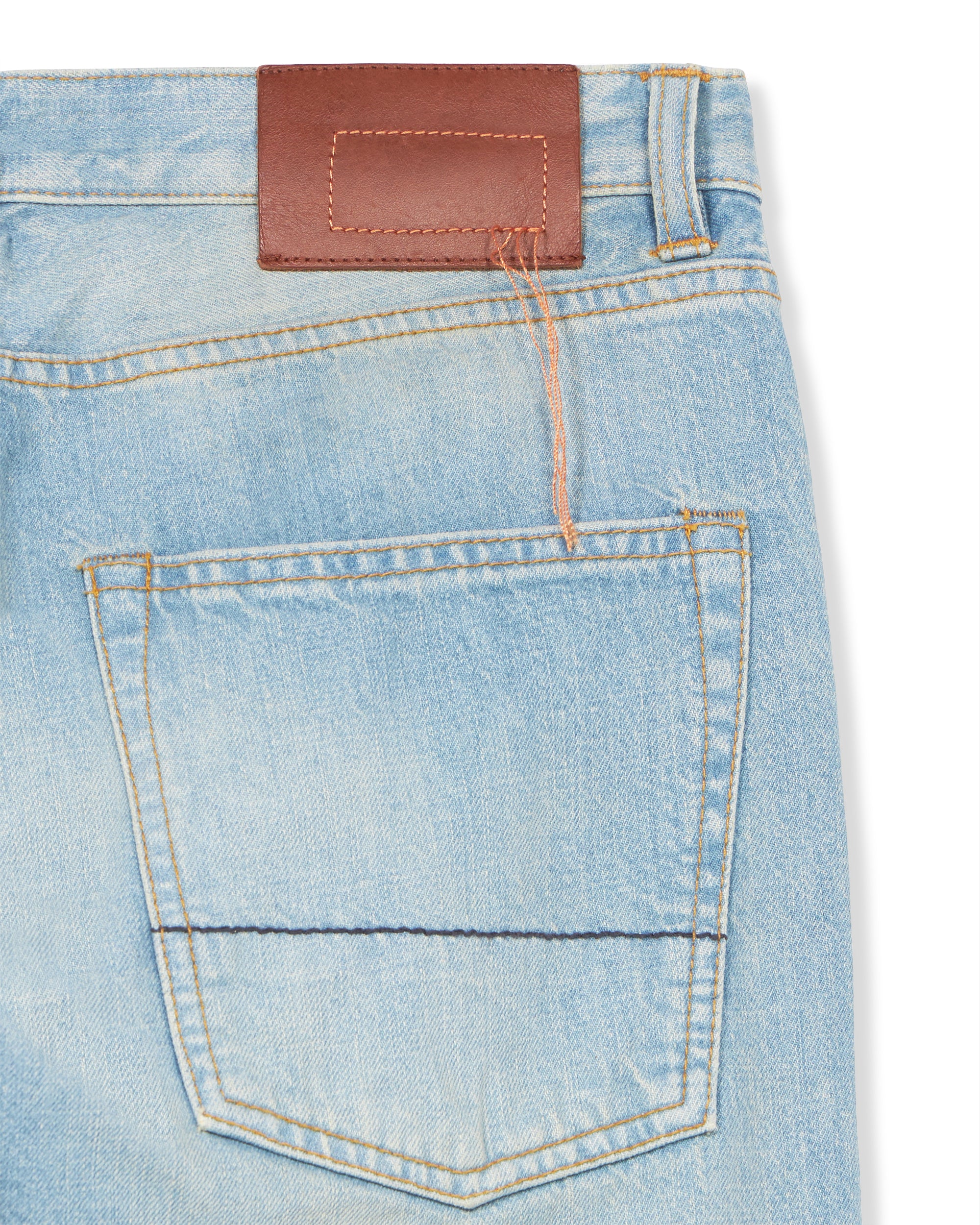 966 John Denim Trousers 5 Pockets Regular Fit Stone Wash