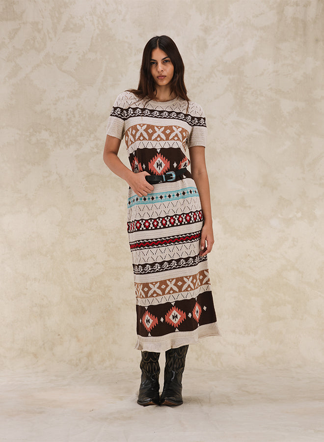 Achelo Suit Navajo Crochet
