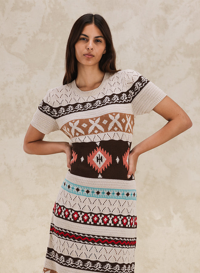 Achelo Suit Navajo Crochet